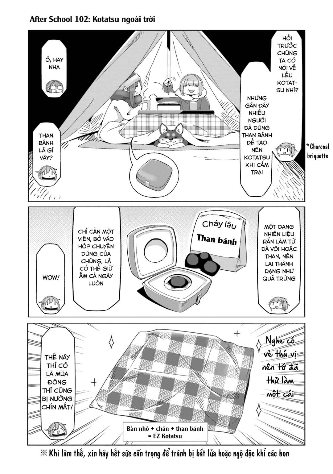 Yuru Camp△ Chapter 69.5 - Page 9