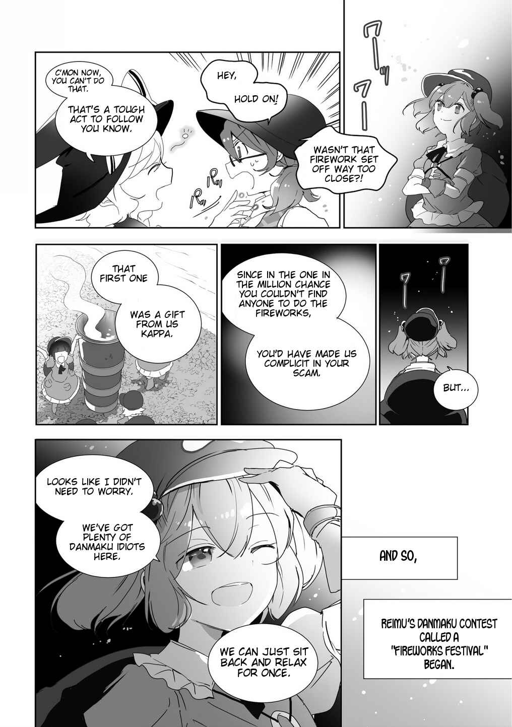 Touhou Gairai Ihen ~ Strange Creators of Outer World. Chapter Summer Evening Fireworks Festival (Previ... - Page 16