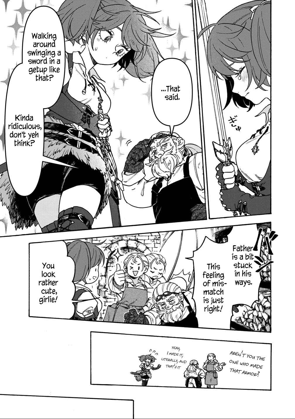 Onna Chara de Isekai Teni shite Cheatppoi kedo Zako Chara na no de Medatazu Heiwa na Shomin wo Mezashimasu! Chapter 10 - Page 5