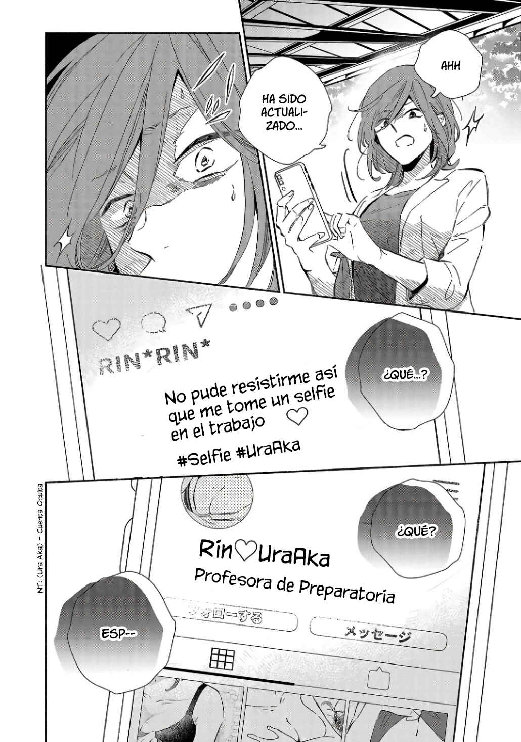 Kono Ura Aka, Sensei desho? Chapter 3 - Page 14