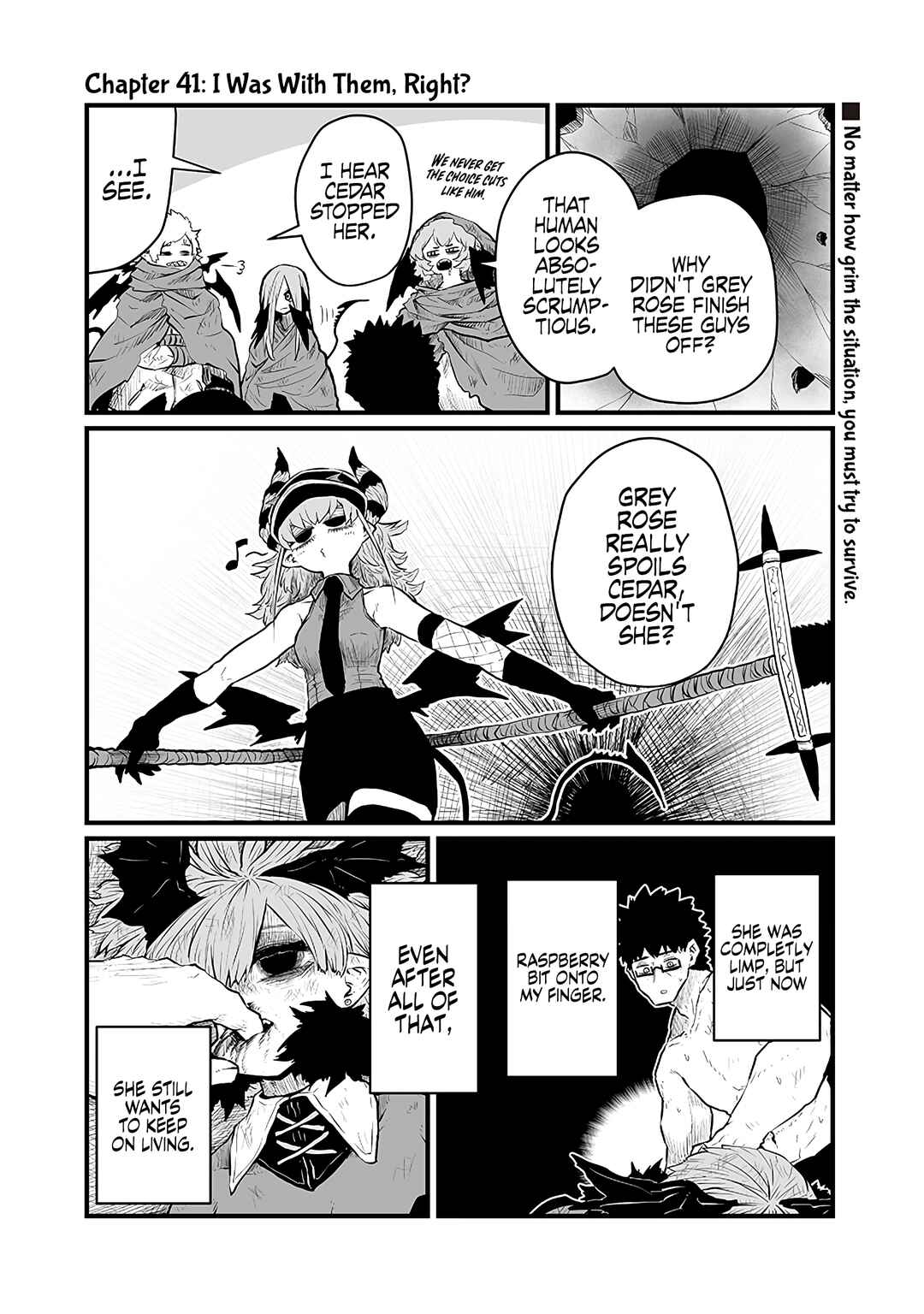 Oyaku ni Tatsu no de Chi o Kudasai Chapter 41 - Page 1