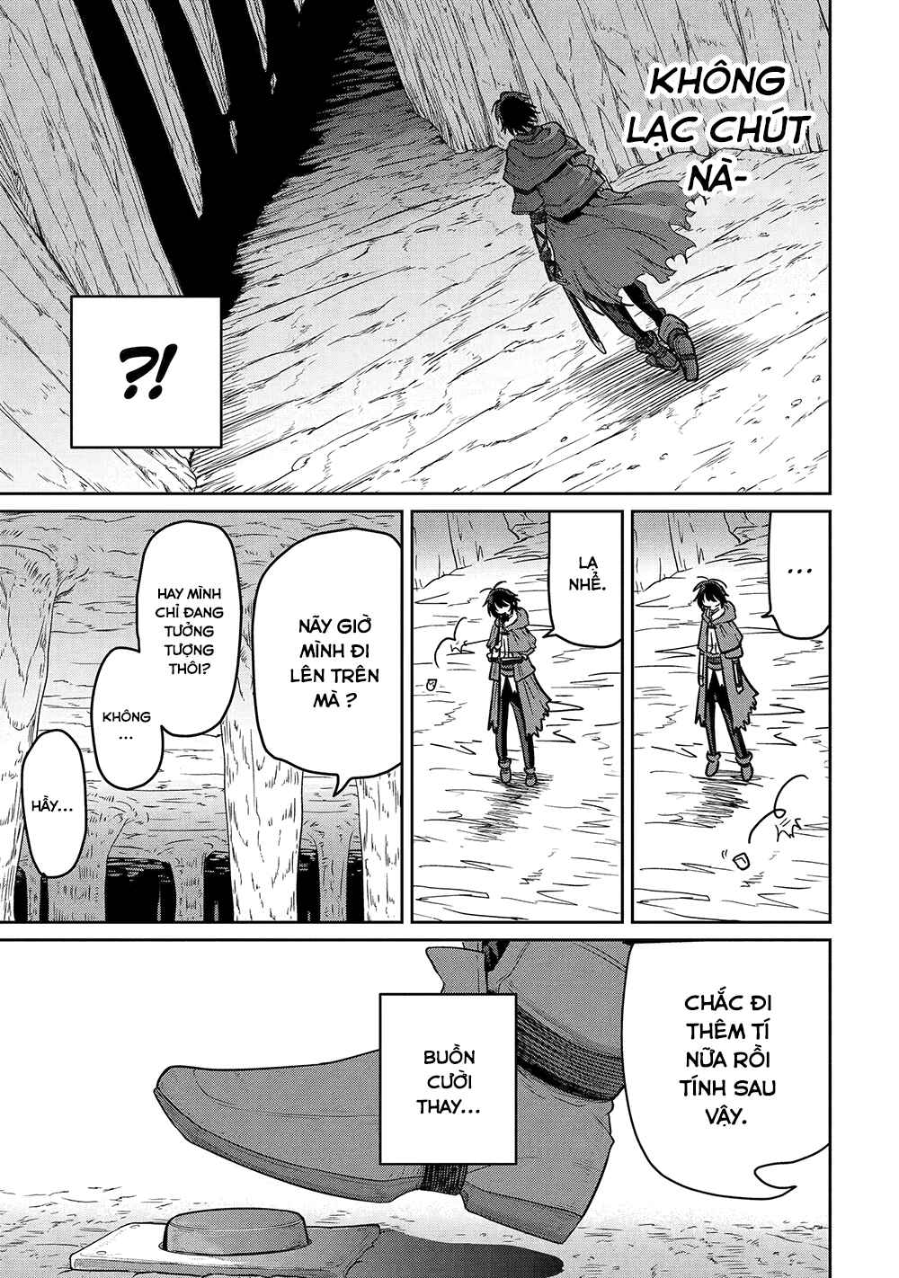 Saikou Nando Meikyuu de Party ni Okizari ni Sareta S-Rank Kenshi, Hontou ni Mayoimakutte Dare mo Shiranai Saishinbu e ~Ore no Kan dato Tabun Kocchi ga Deguchi da to Omou~ Chapter 4 - Page 14