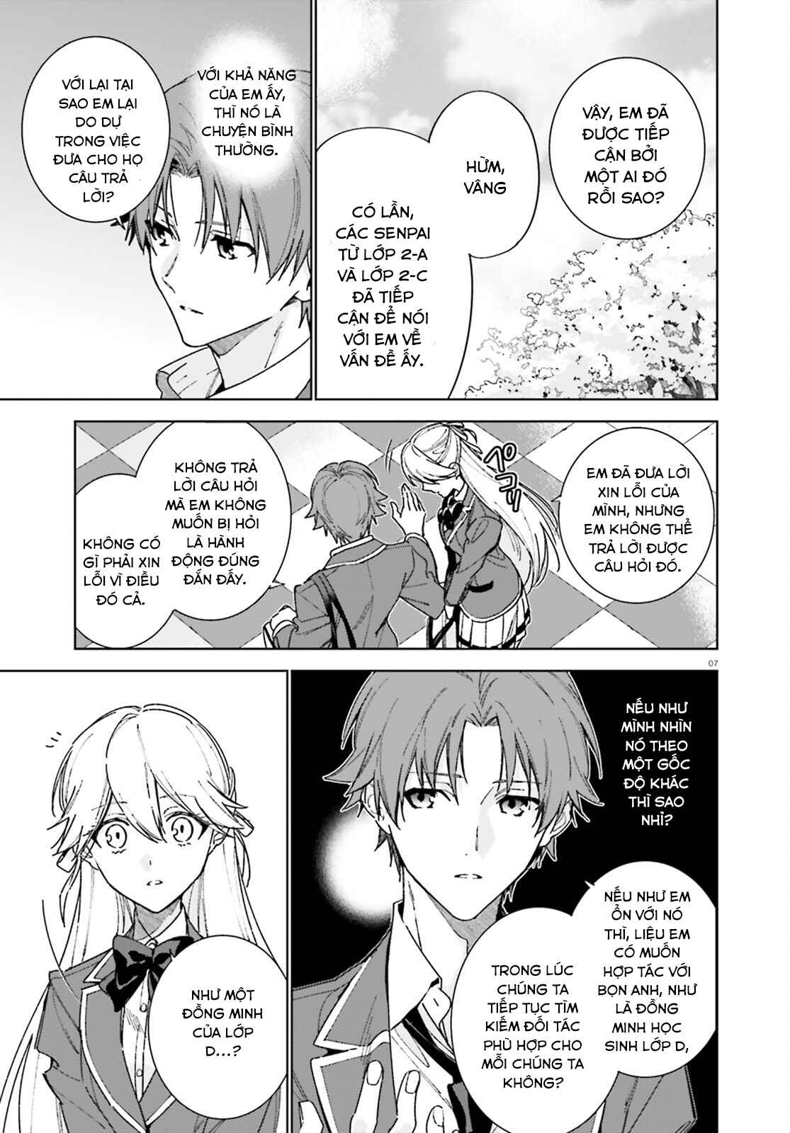 Youkoso Jitsuryoku Shijou Shugi no Kyoushitsu e: 2-nensei-hen Chapter 6 - Page 7