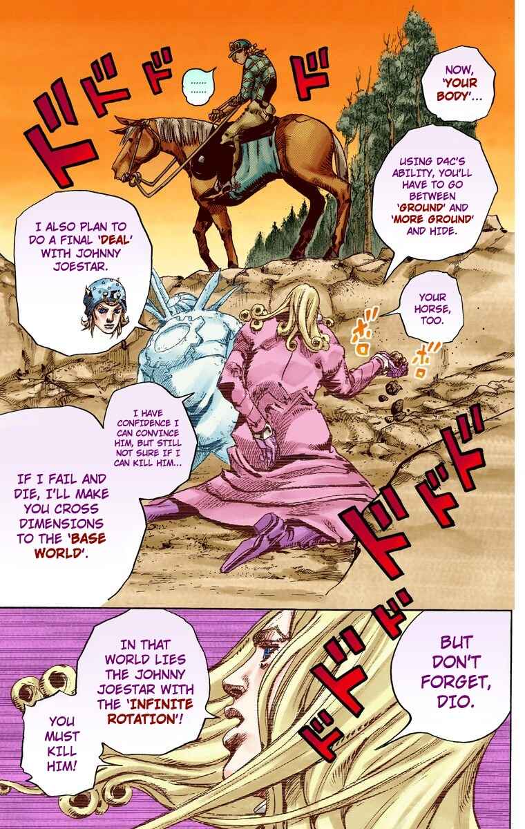 JoJo no Kimyou na Bouken: Part 7 - Steel Ball Run Color-ban Chapter 91 - Page 10