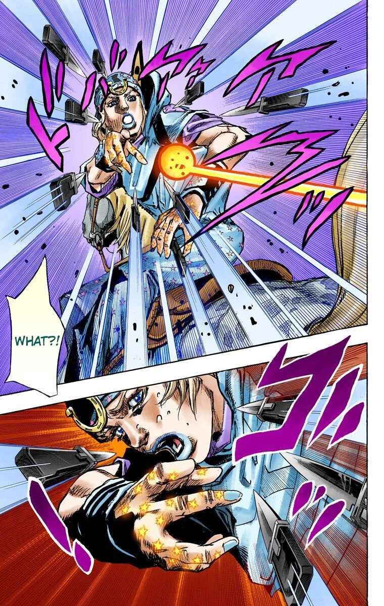 JoJo no Kimyou na Bouken: Part 7 - Steel Ball Run Color-ban Chapter 91 - Page 12