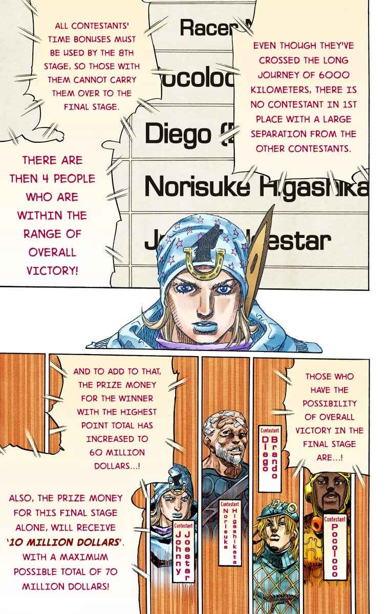 JoJo no Kimyou na Bouken: Part 7 - Steel Ball Run Color-ban Chapter 91 - Page 25