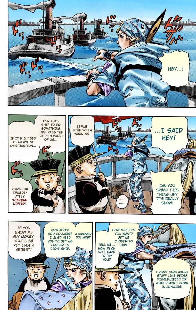 JoJo no Kimyou na Bouken: Part 7 - Steel Ball Run Color-ban Chapter 91 - Page 26