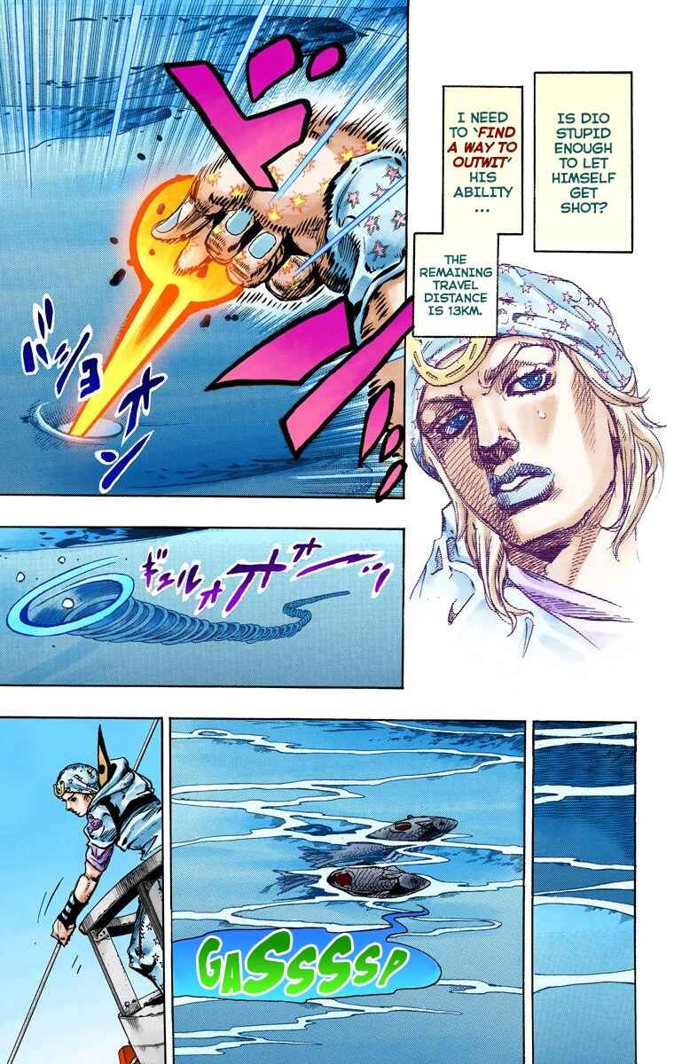 JoJo no Kimyou na Bouken: Part 7 - Steel Ball Run Color-ban Chapter 91 - Page 29