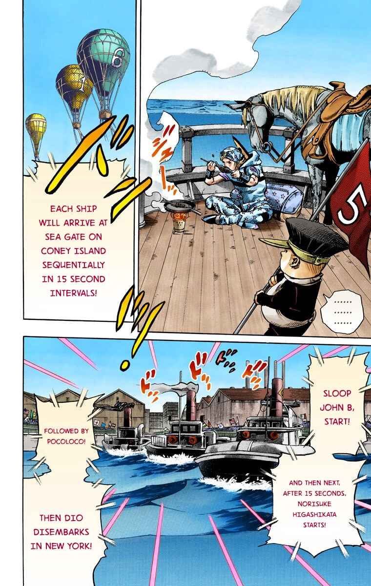 JoJo no Kimyou na Bouken: Part 7 - Steel Ball Run Color-ban Chapter 91 - Page 30