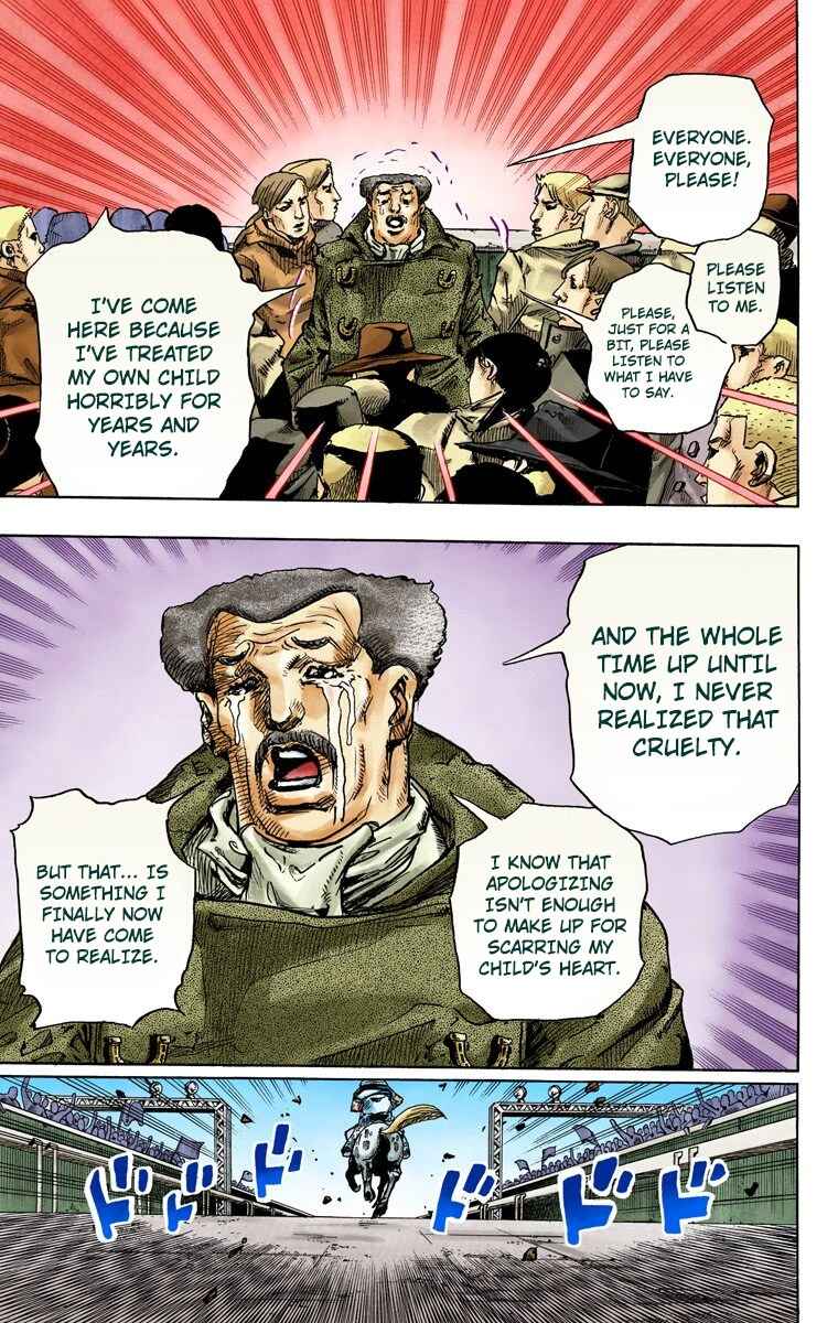 JoJo no Kimyou na Bouken: Part 7 - Steel Ball Run Color-ban Chapter 91 - Page 36
