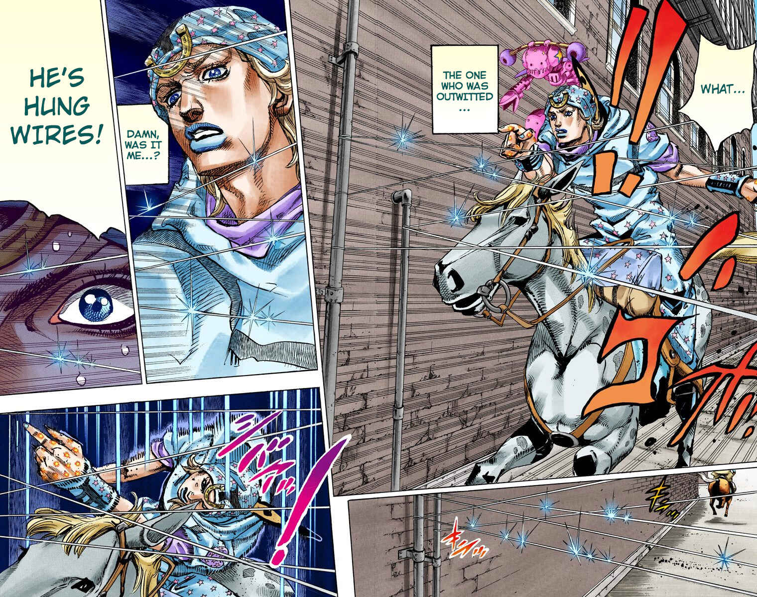 JoJo no Kimyou na Bouken: Part 7 - Steel Ball Run Color-ban Chapter 91 - Page 40