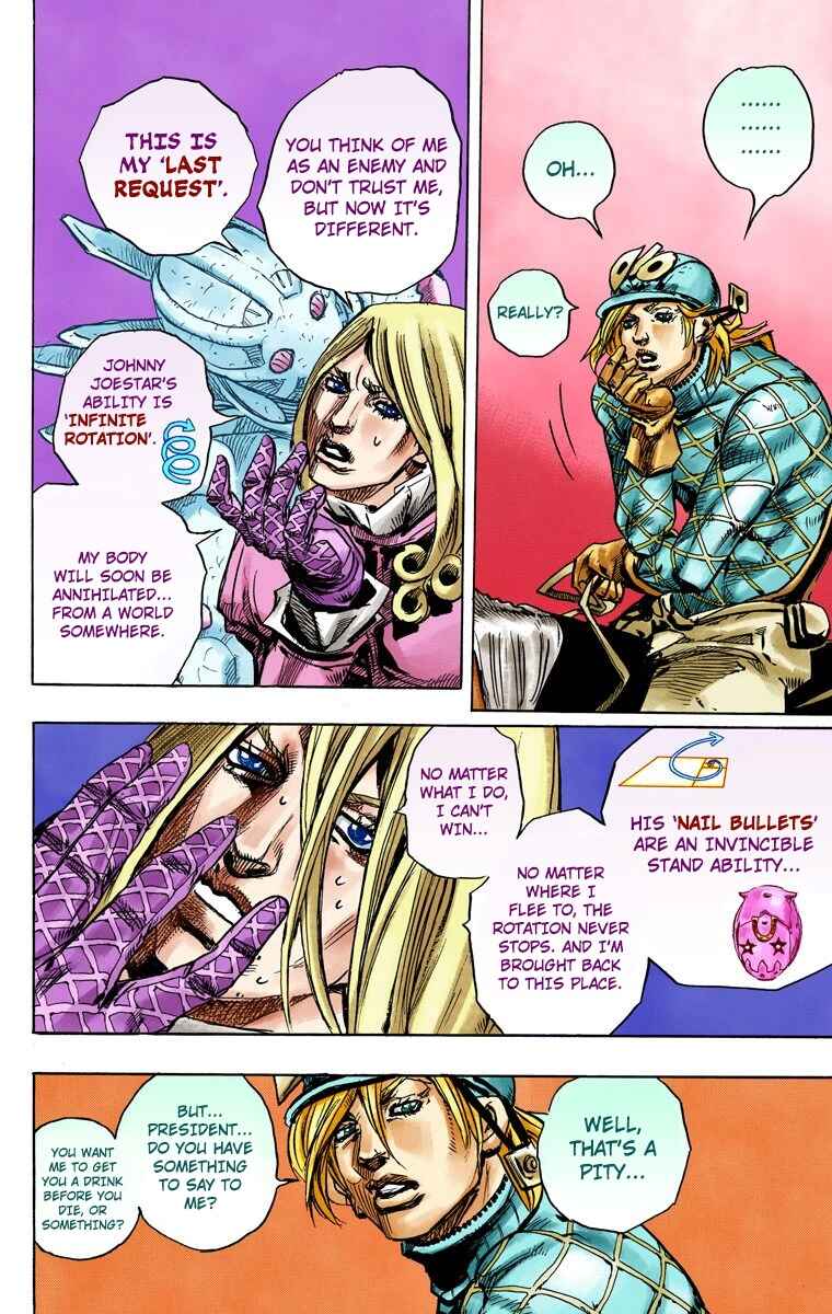 JoJo no Kimyou na Bouken: Part 7 - Steel Ball Run Color-ban Chapter 91 - Page 7