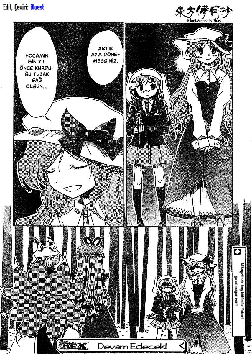 Touhou Bougetsushou ~ Silent Sinner in Blue. Chapter 17 - Page 22