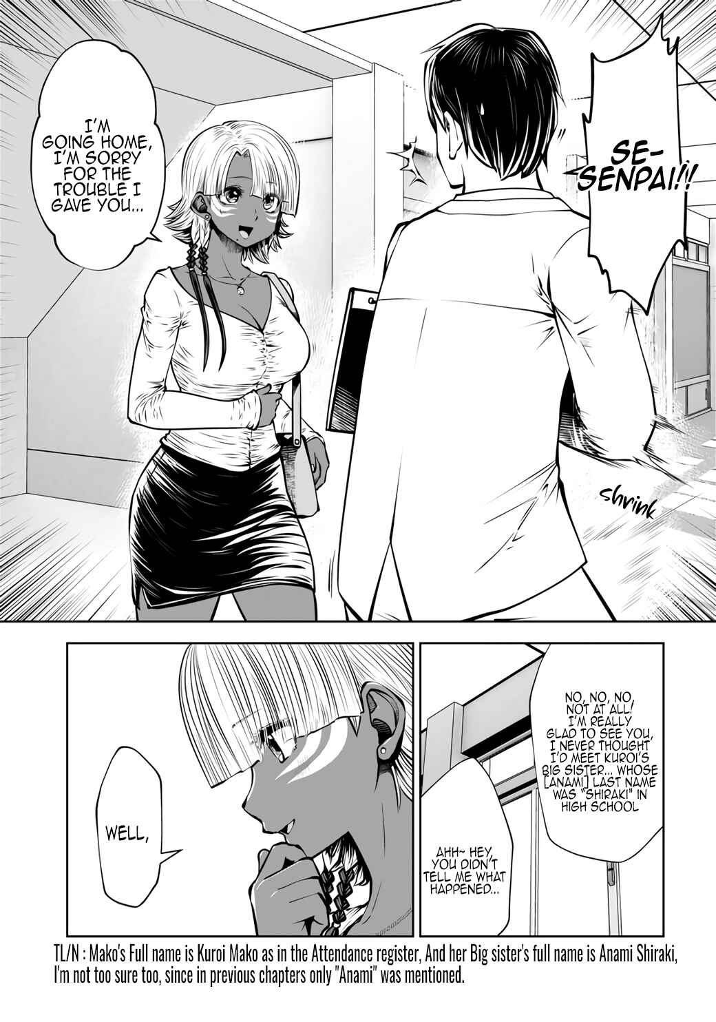 Black Gakkou ni Tsutomete Shimatta Sensei Chapter 19.1 - Page 4
