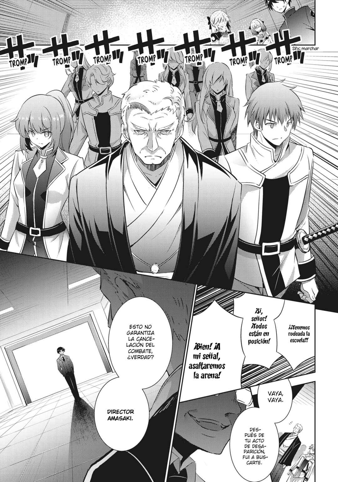 Magika no Kenshi to Shoukan Maou Chapter 58 - Page 10