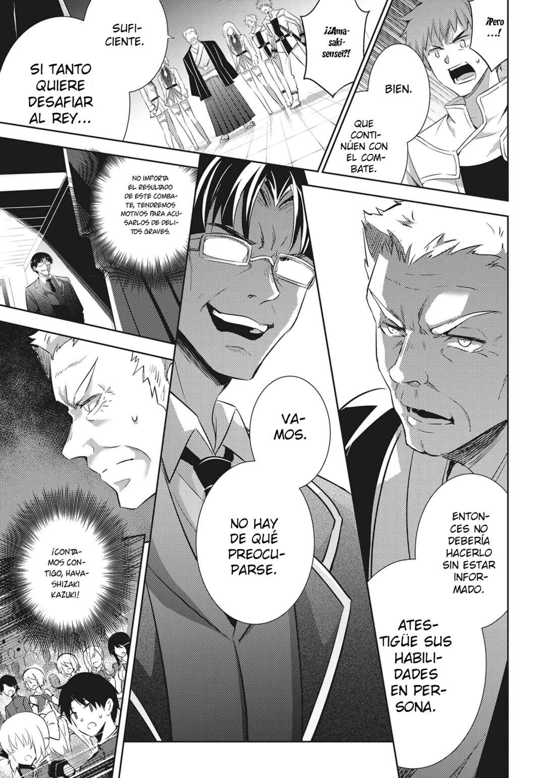 Magika no Kenshi to Shoukan Maou Chapter 58 - Page 12