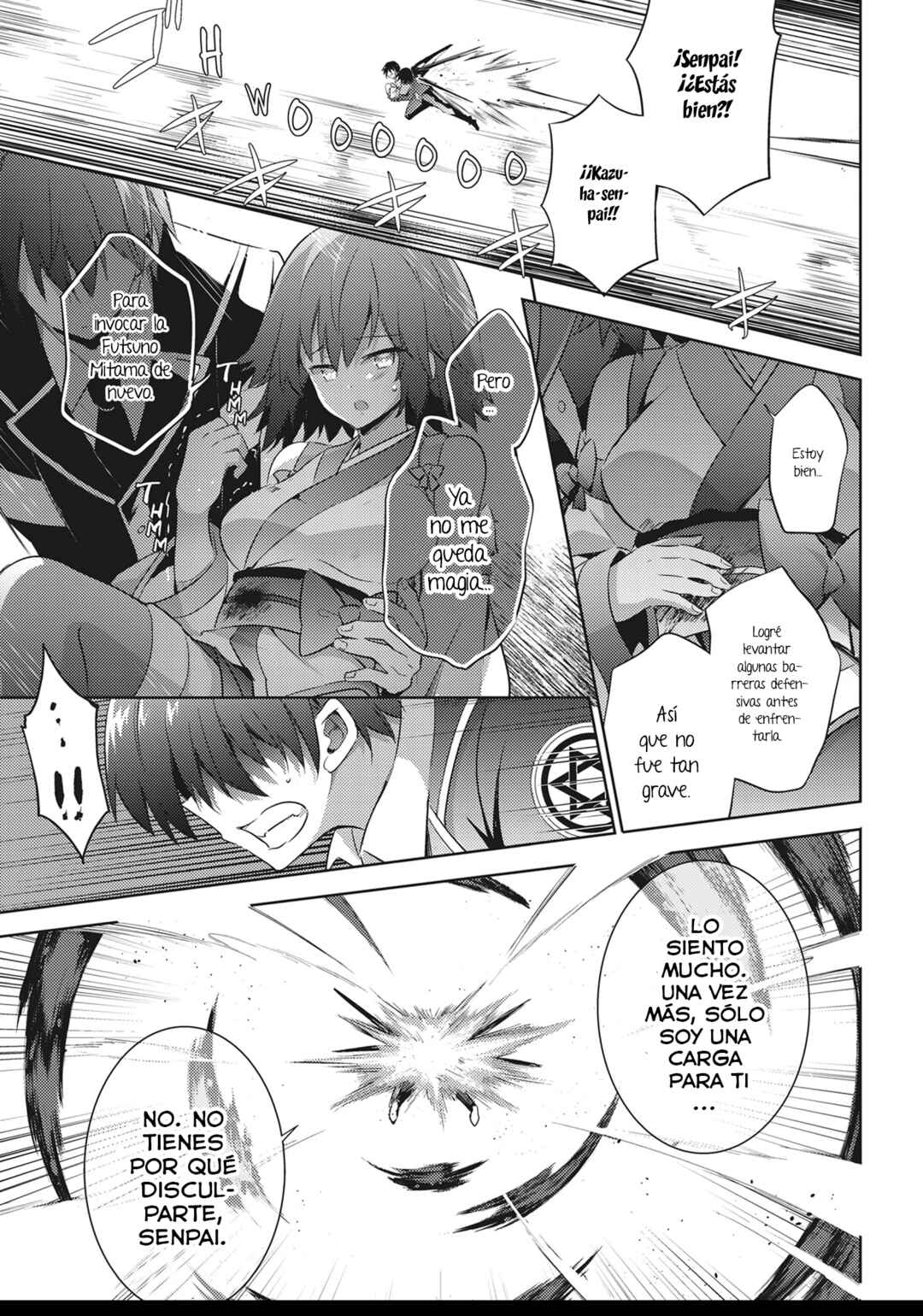 Magika no Kenshi to Shoukan Maou Chapter 58 - Page 23