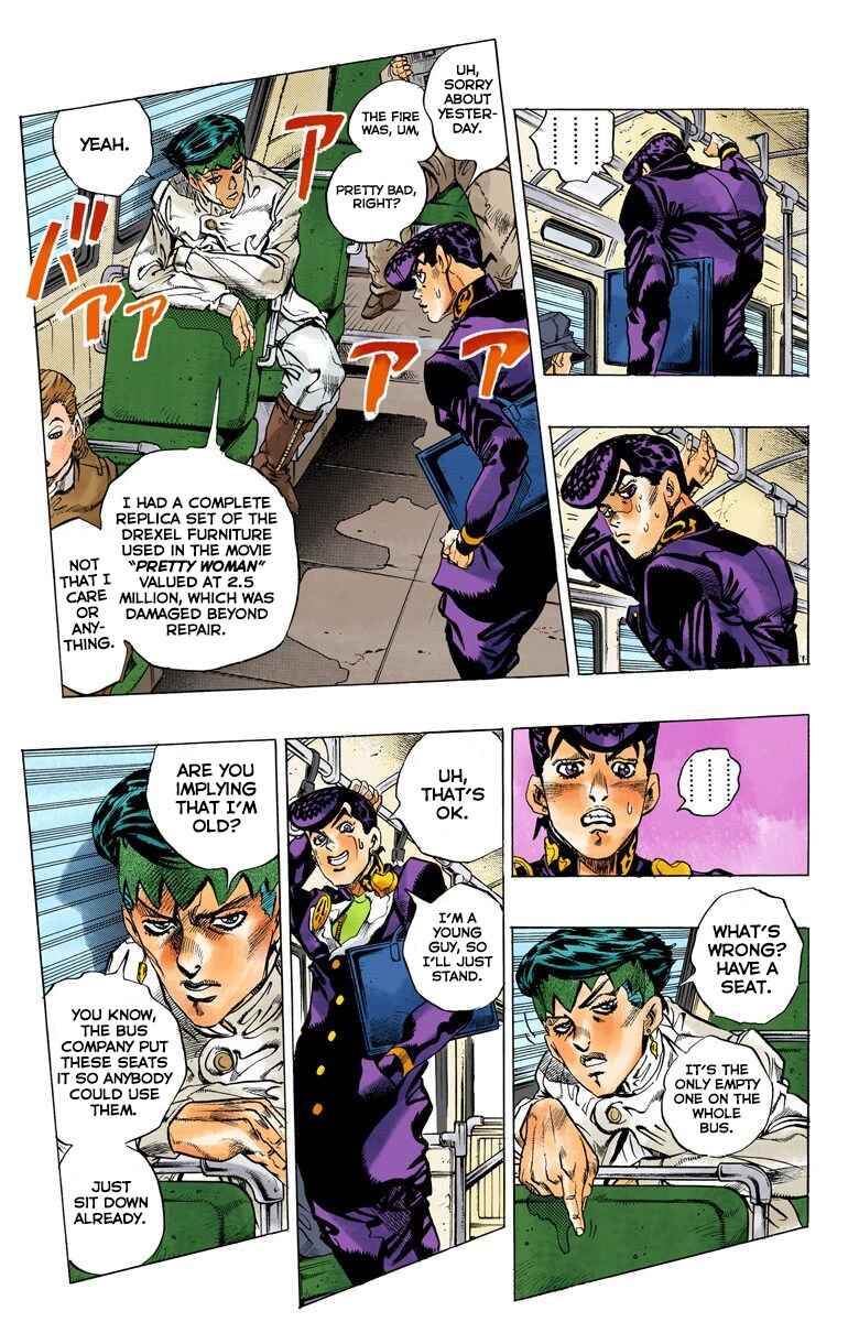 JoJo no Kimyou na Bouken: Part 4 - Diamond wa Kudakenai Color-ban Chapter 119 - Page 10