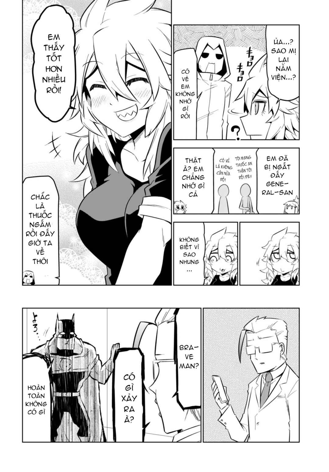Zannen Onna Kanbu Black General-san Chapter 168 - Page 12