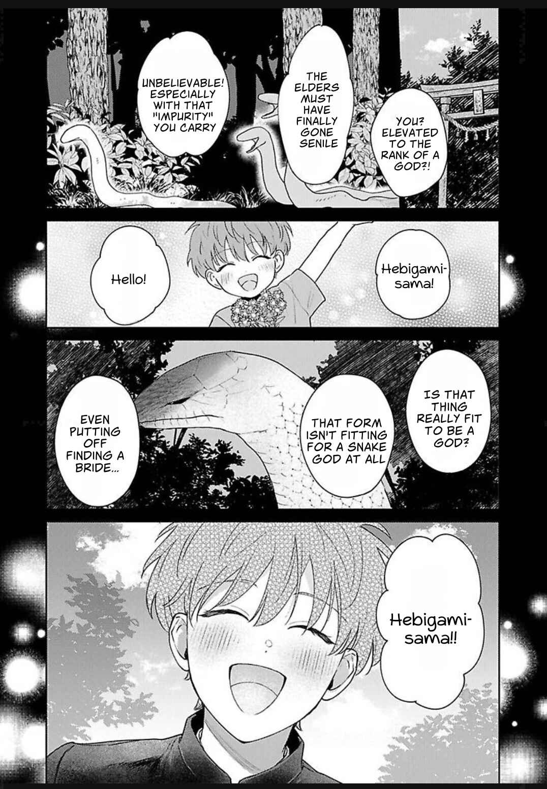 Hebigamisama wa Yome ni Betabore nan Da kedo, Chapter 4 - Page 13