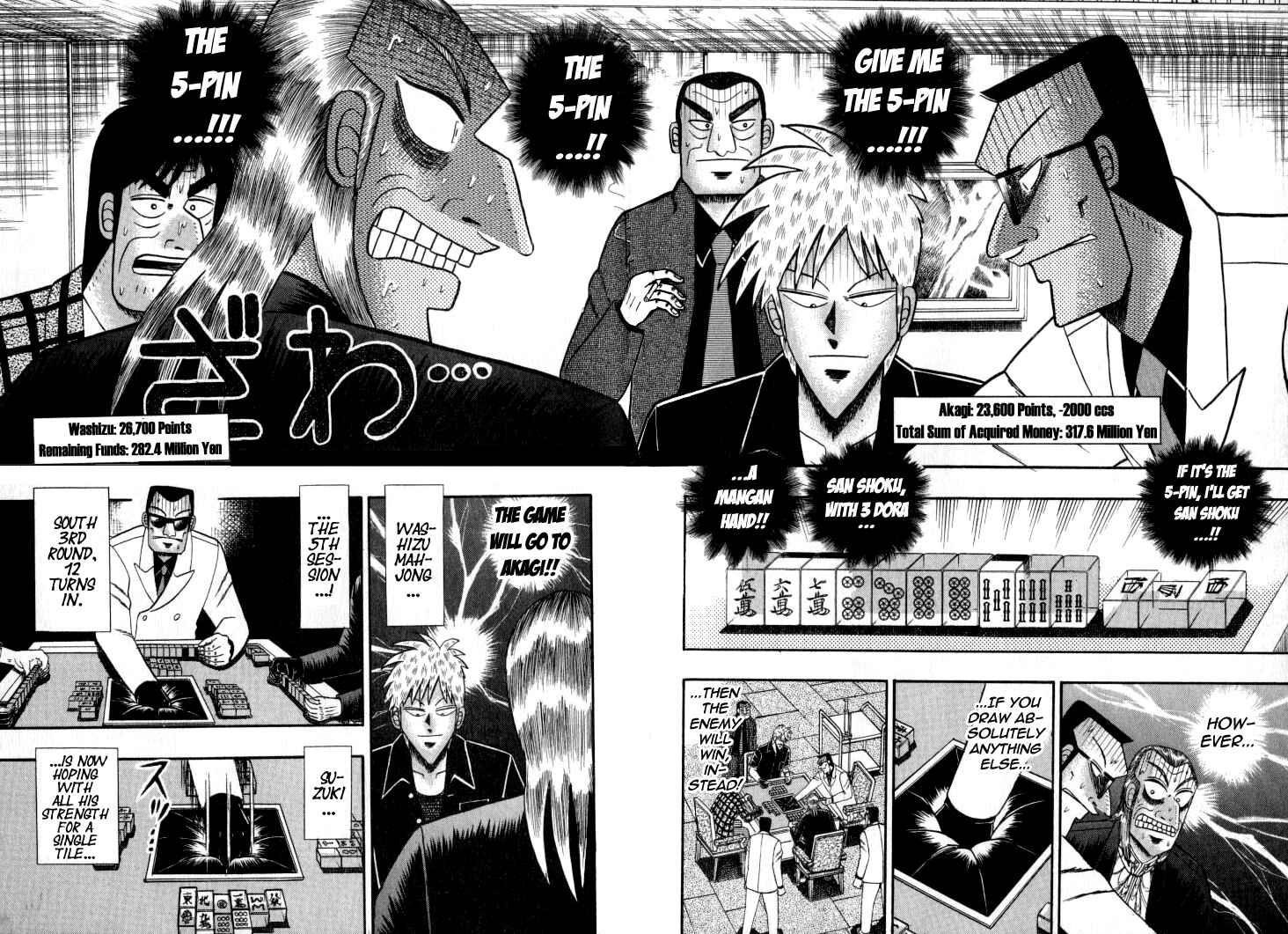 Akagi: Yami ni Oritatta Tensai Chapter 130 - Page 3