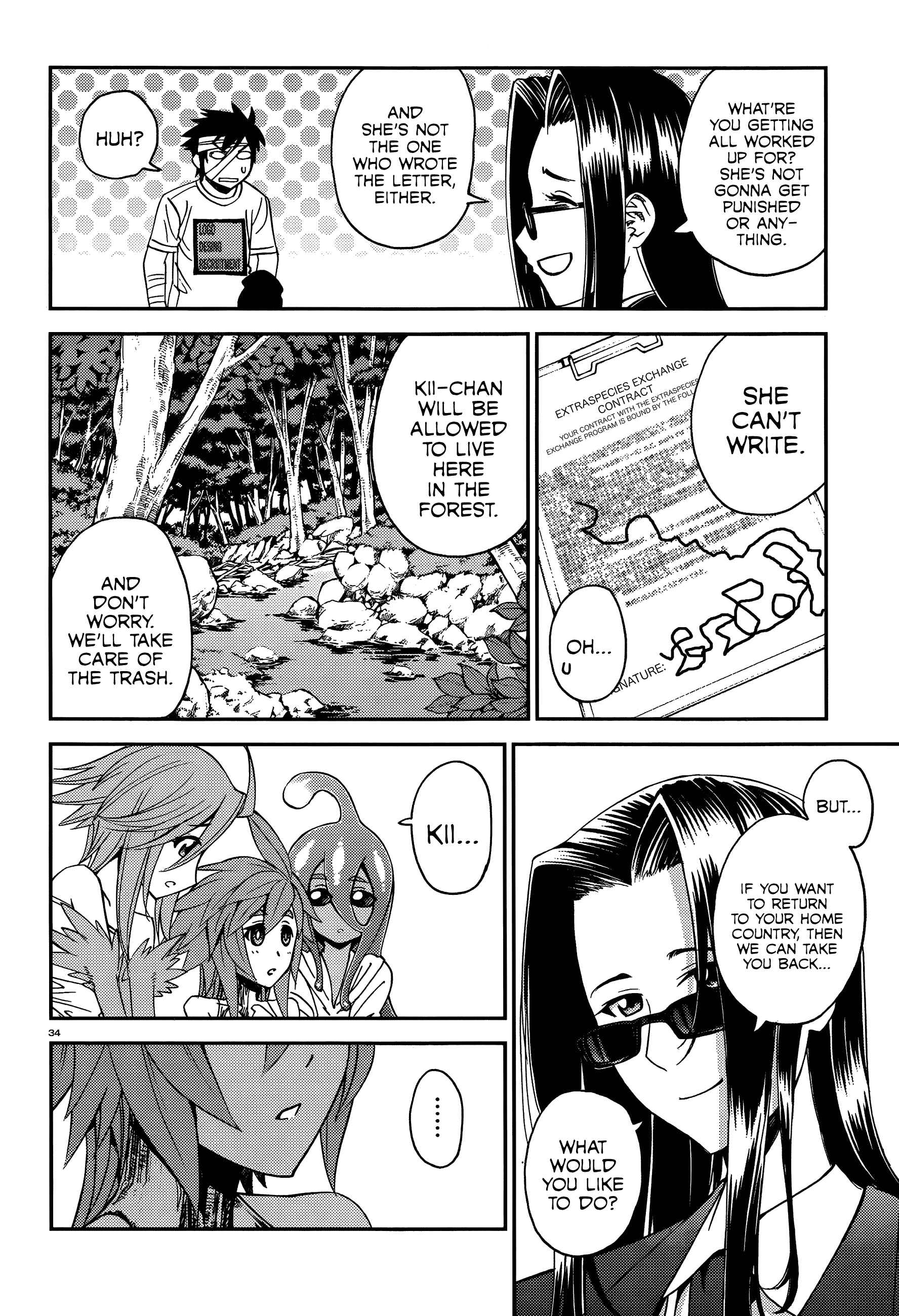 Monster Musume no Iru Nichijou Chapter 20 - Page 34