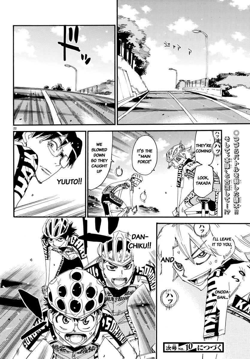 Yowamushi Pedal Chapter 624 - Page 22