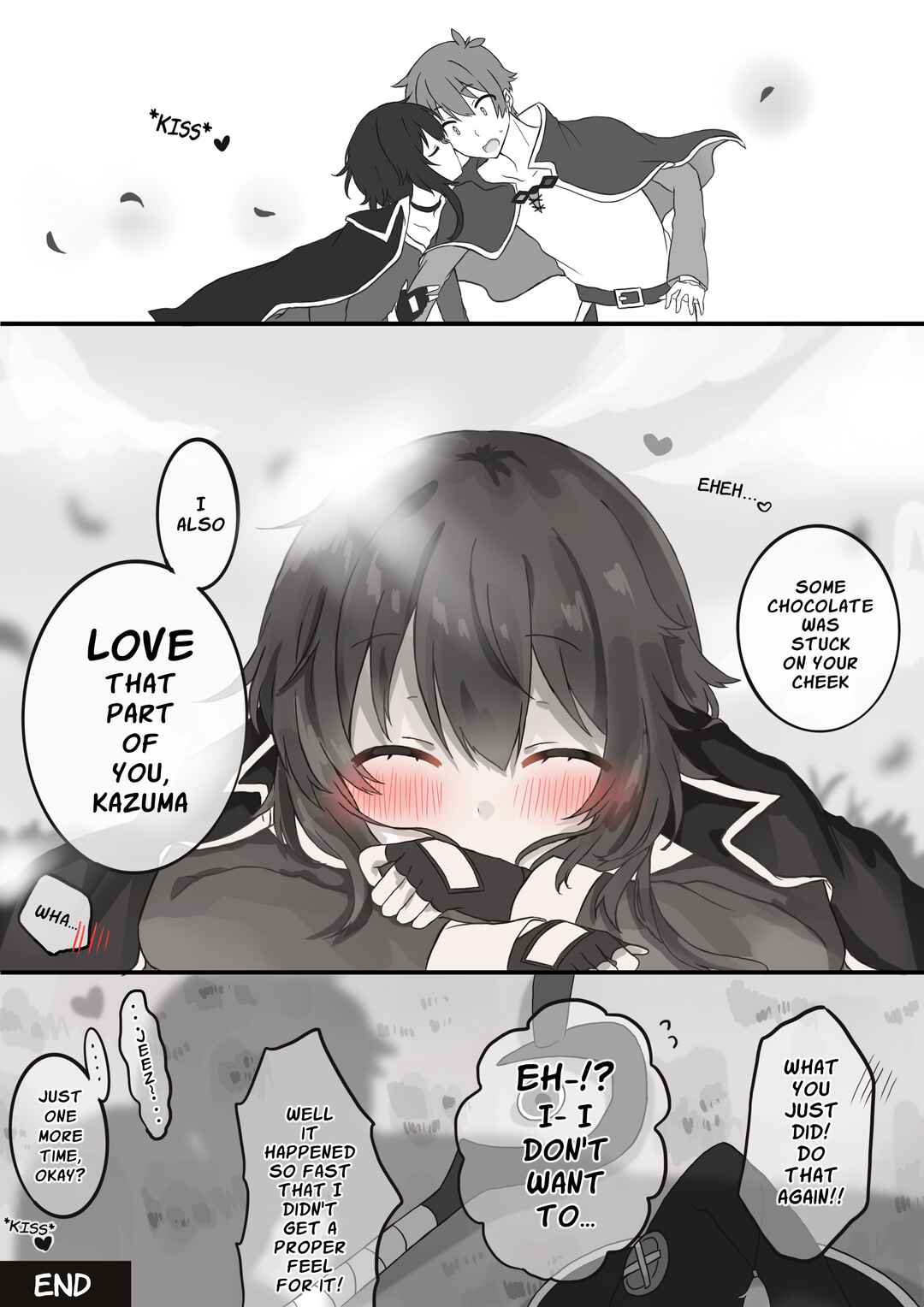 Kono Subarashii Sekai ni Shukufuku wo! - Yuno's KazuMegu Valentine's (2020) Chapter ? - Page 4
