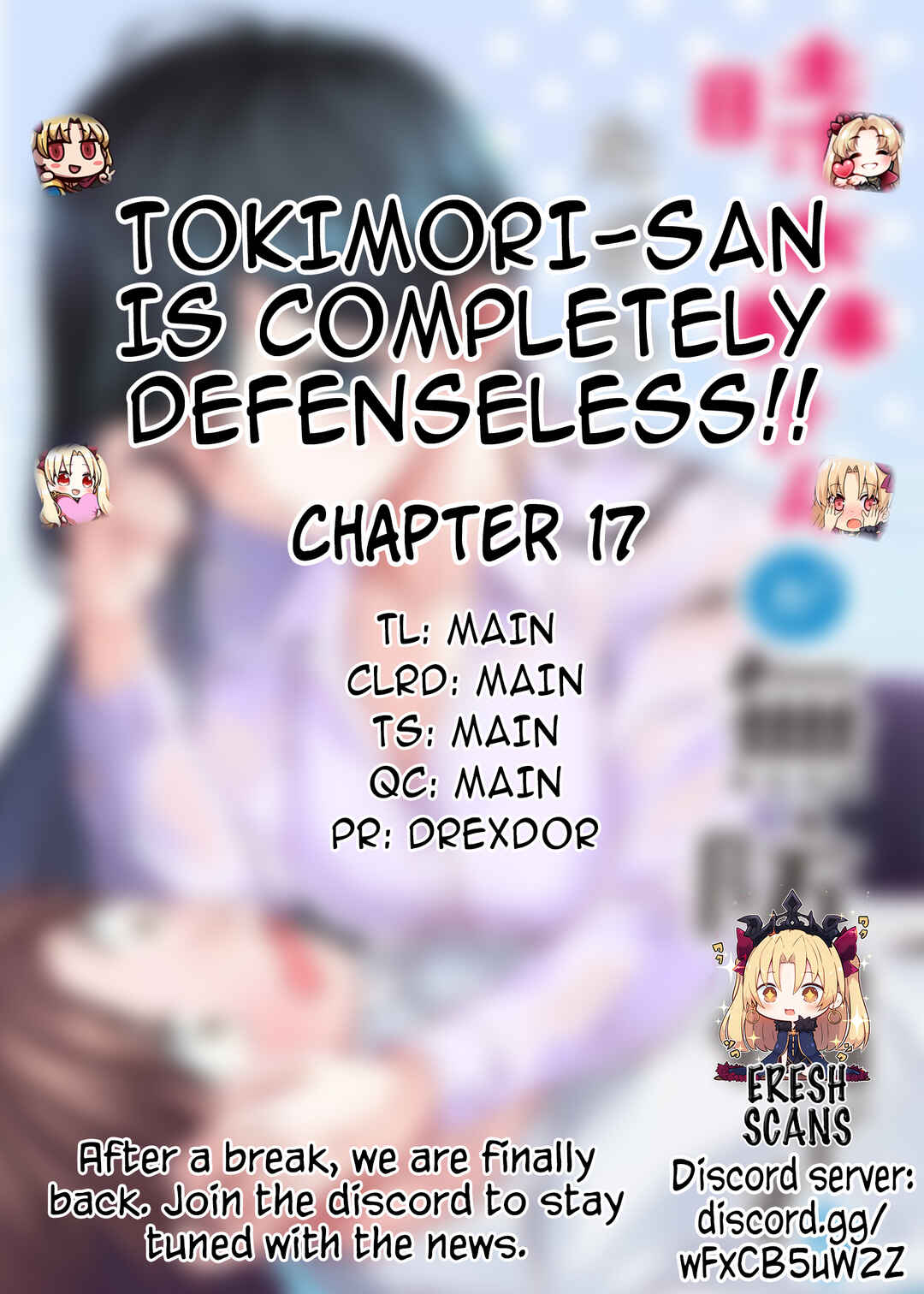 Tokimori-san ga Muboubi desu!! Chapter 17 - Page 1