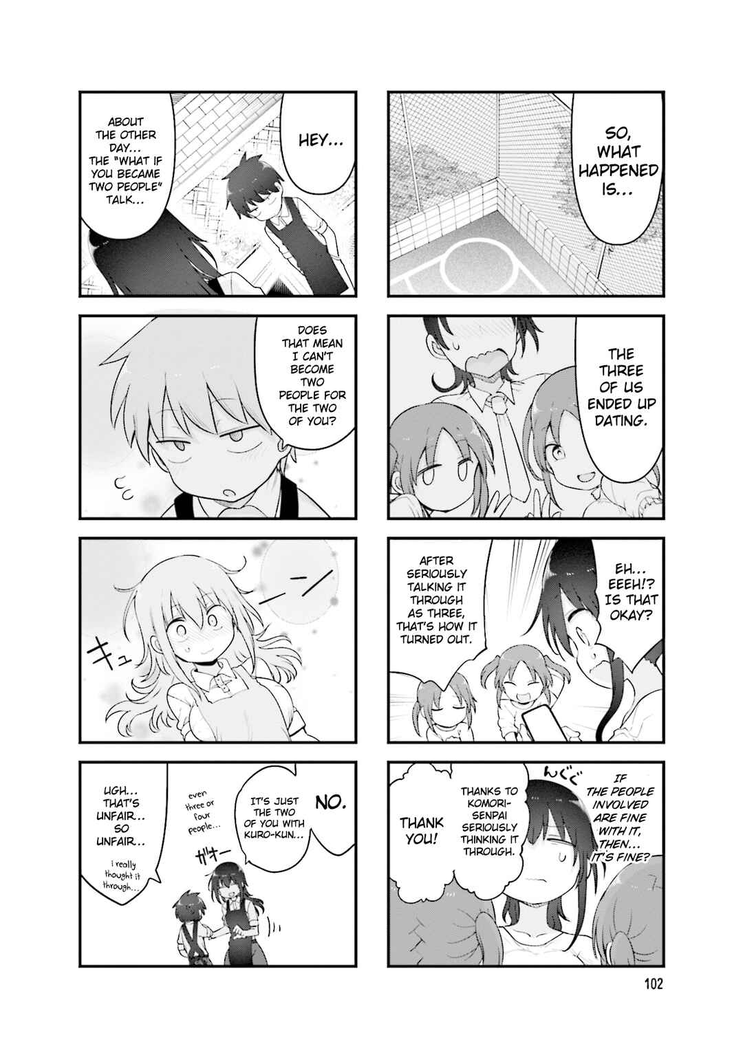 Komori-san wa Kotowarenai! Chapter 135 - Page 9