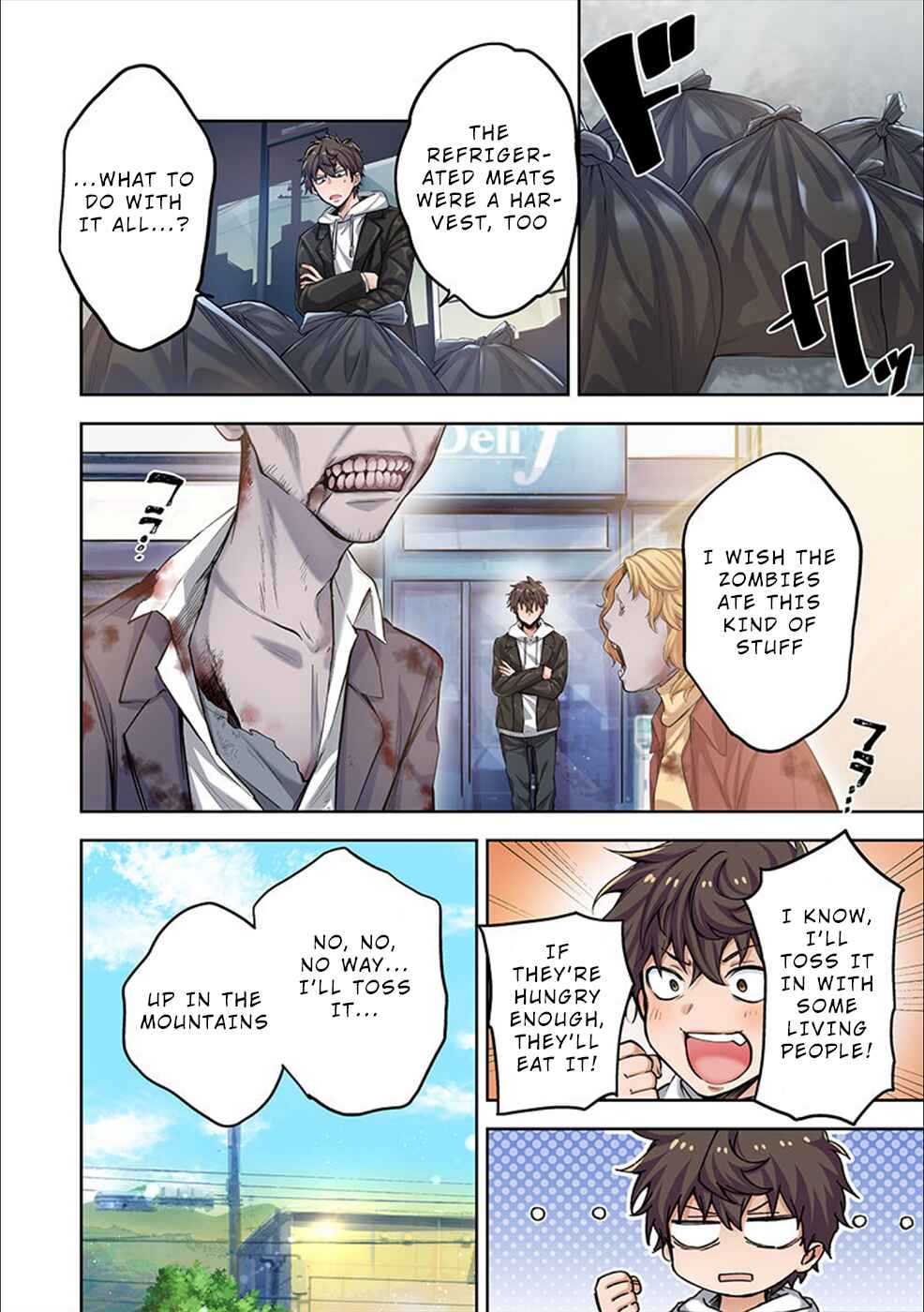 Zombie no Afureta Sekai Ore Dake ga Osowarenai Chapter 2 - Page 11