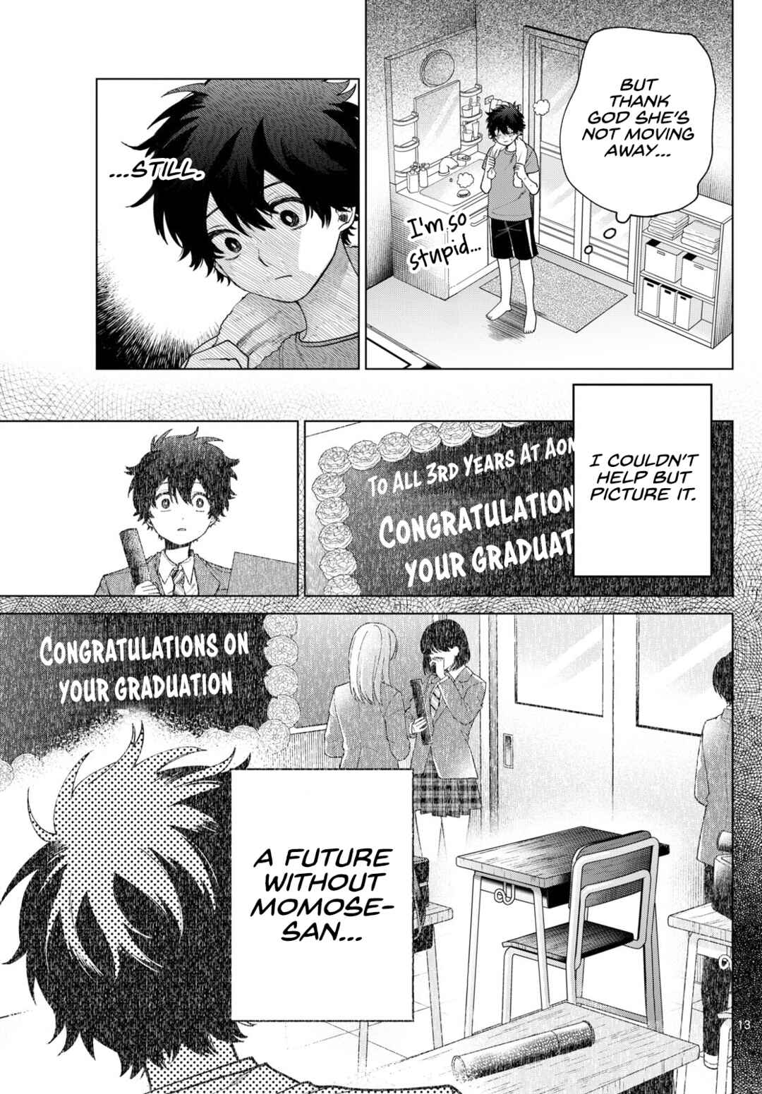 Momose Akira no Hatsukoi Hatan-chuu. Chapter 17 - Page 13
