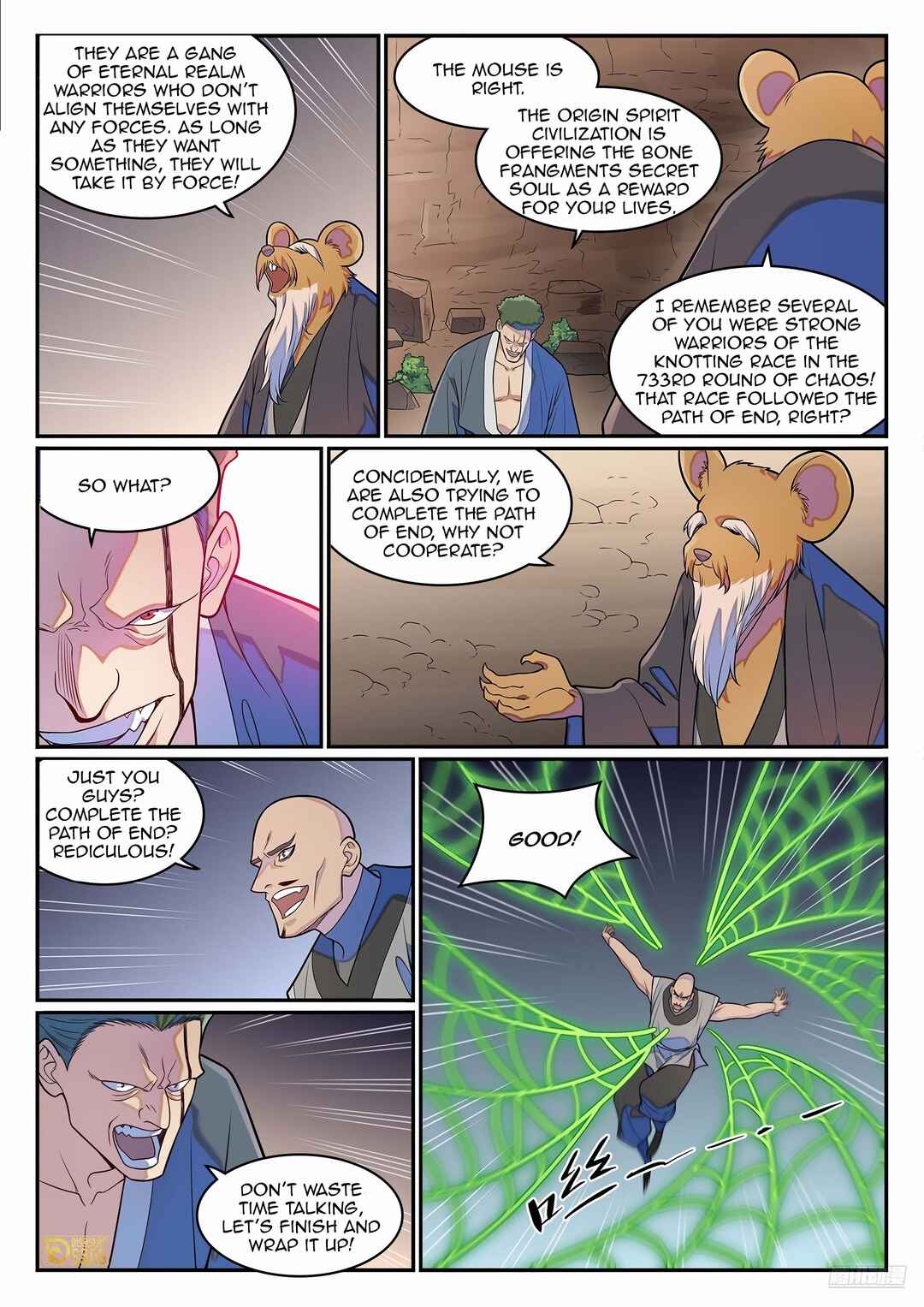 Bǎiliàn Chéngshén Chapter 1286 - Page 8
