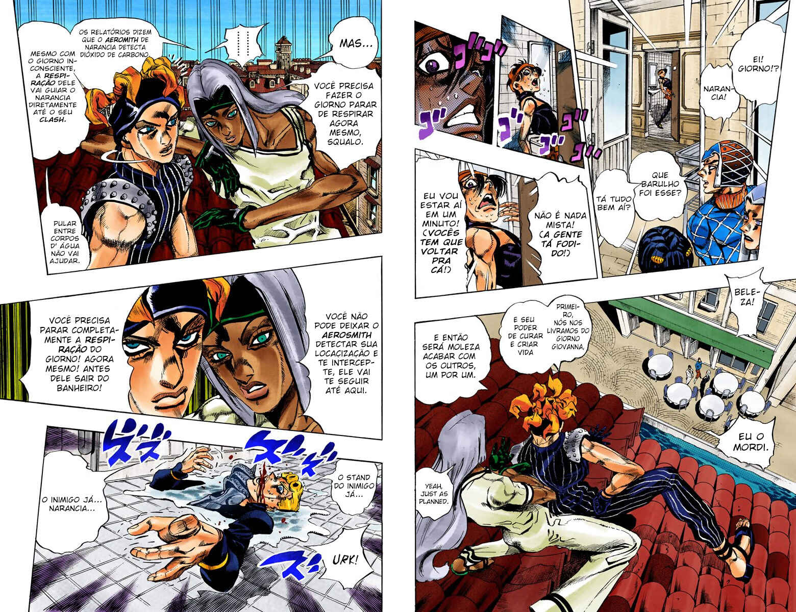 JoJo no Kimyou na Bouken: Part 5 - Ougon no Kaze Color-ban Chapter 89 - Page 3