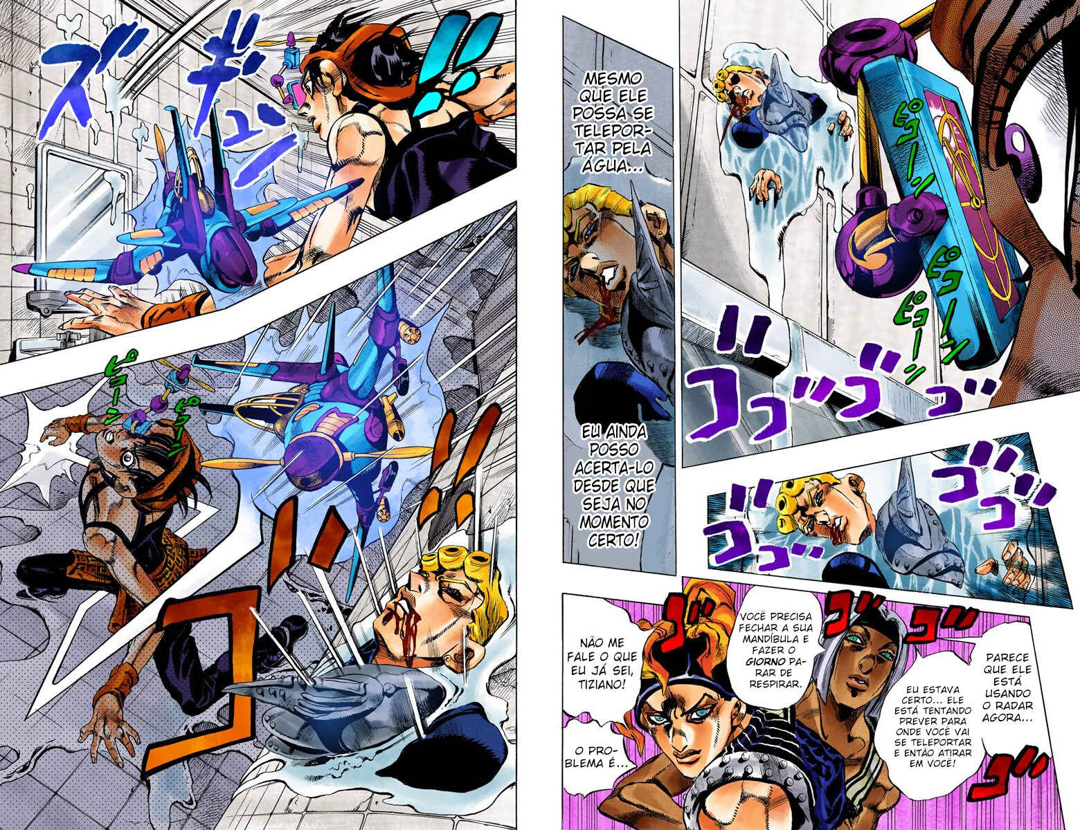 JoJo no Kimyou na Bouken: Part 5 - Ougon no Kaze Color-ban Chapter 89 - Page 5