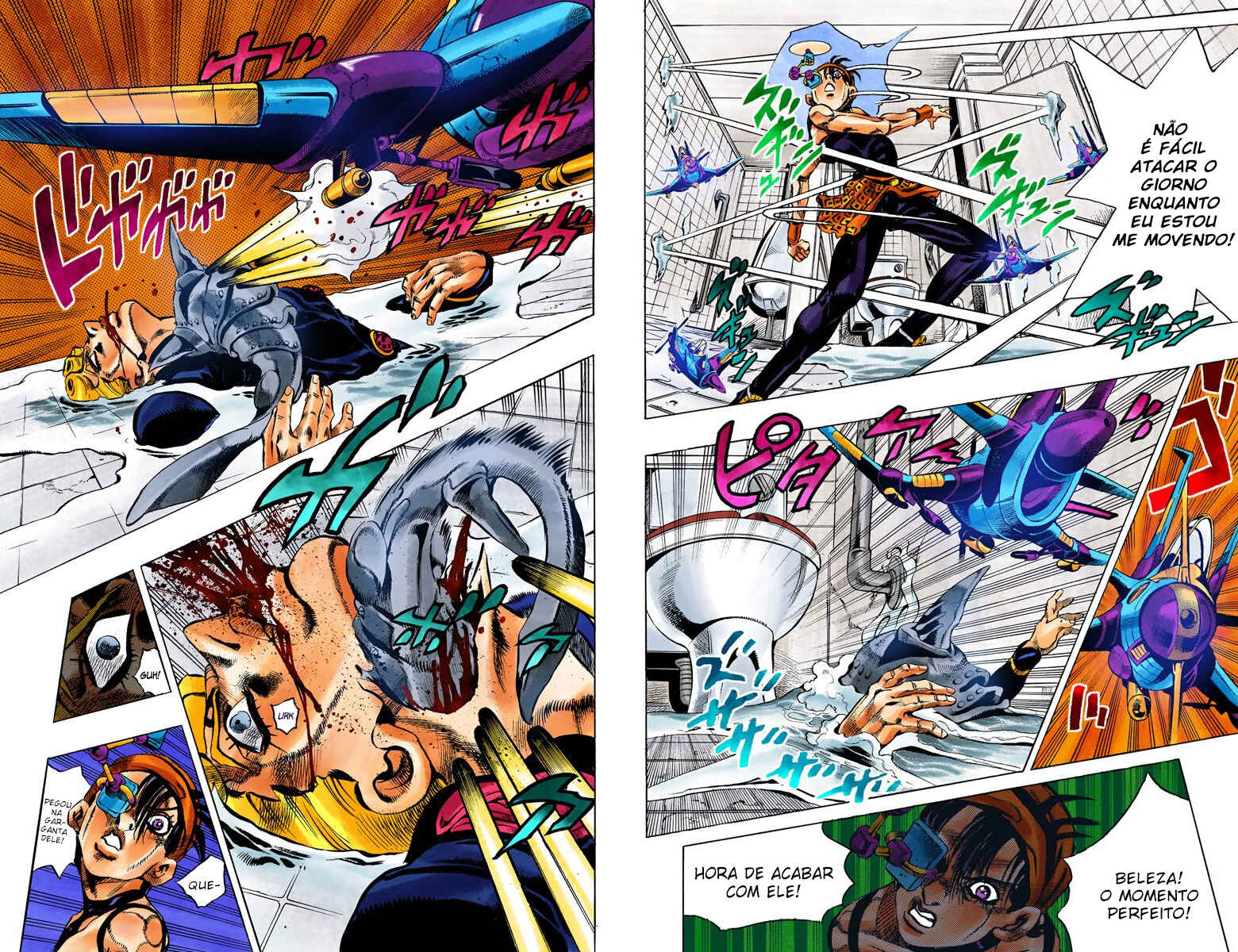 JoJo no Kimyou na Bouken: Part 5 - Ougon no Kaze Color-ban Chapter 89 - Page 6