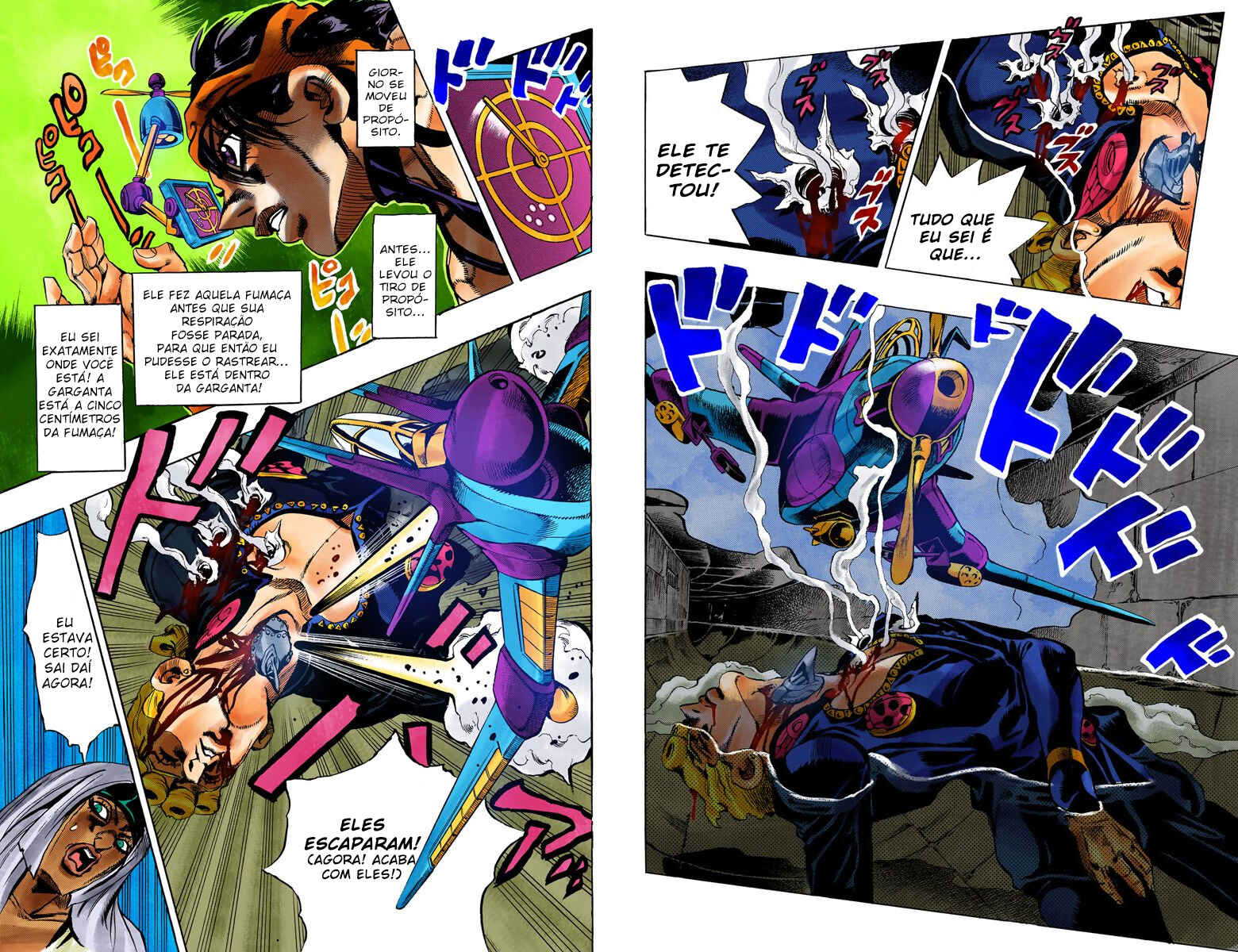 JoJo no Kimyou na Bouken: Part 5 - Ougon no Kaze Color-ban Chapter 89 - Page 9