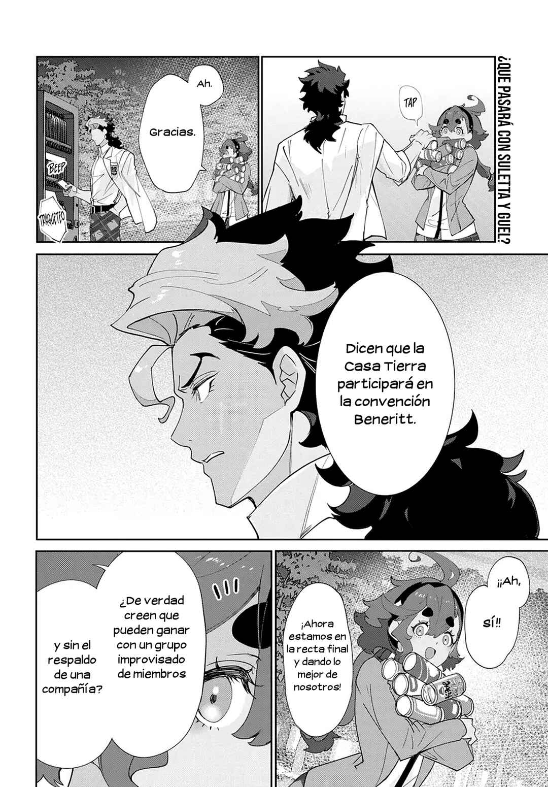 Kidou Senshi Gundam: Suisei no Majo - Seishun Frontier Chapter 5.2 - Page 2