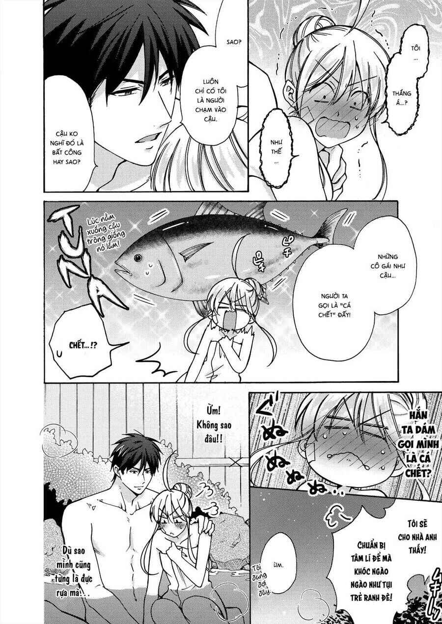Nyotaika Yankee Gakuen ☆ Ore no Hajimete, Nerawaretemasu. Chapter 15 - Page 14
