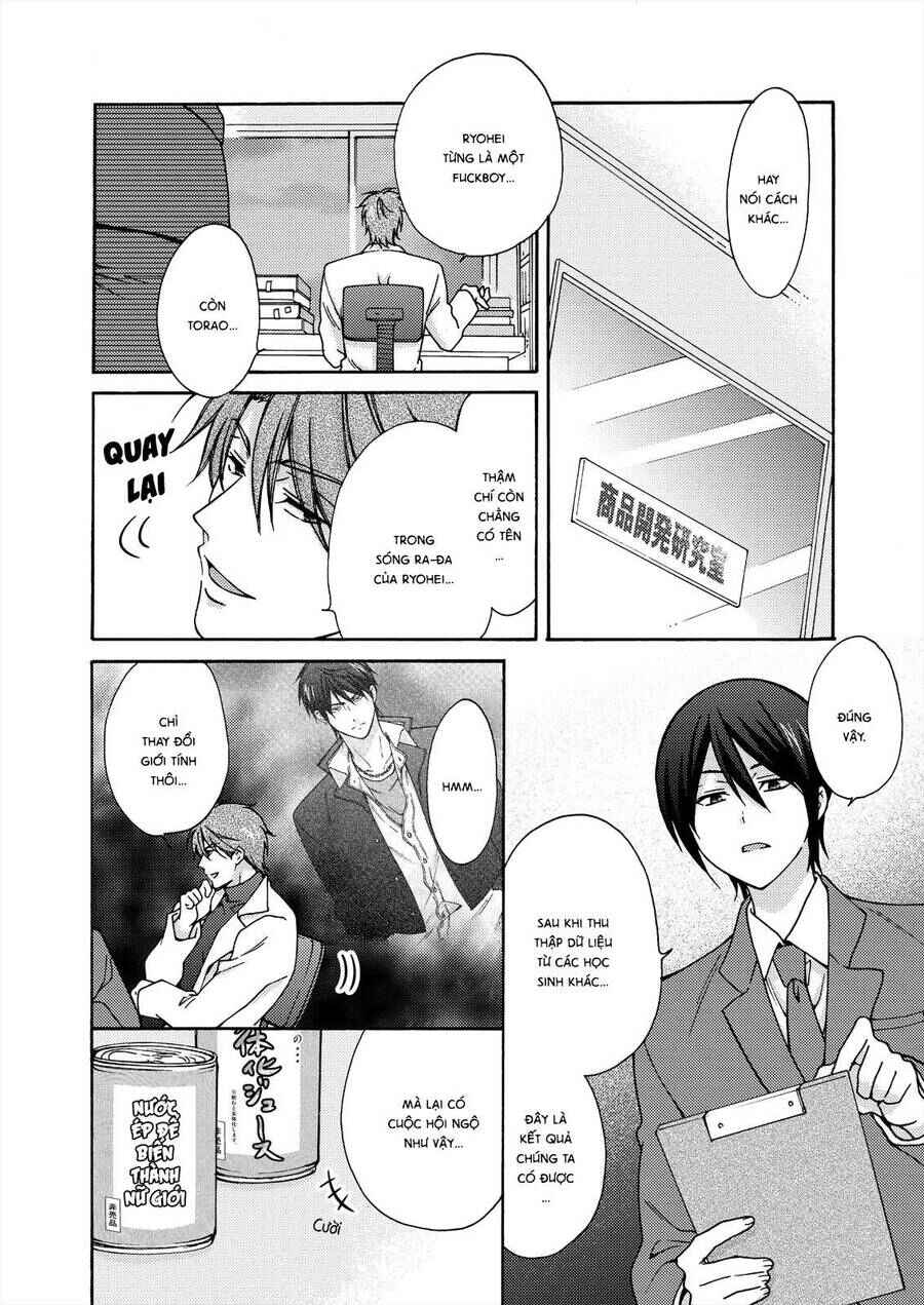 Nyotaika Yankee Gakuen ☆ Ore no Hajimete, Nerawaretemasu. Chapter 15 - Page 8