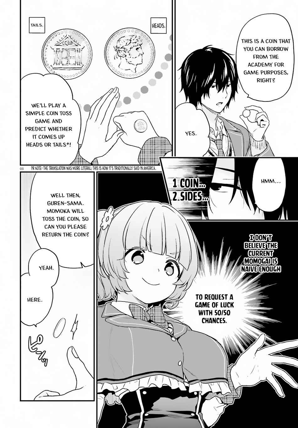 Jishou F-Rank no Oniisama ga Game de Hyouka sareru Gakuen no Chouten ni Kunrin suru Sou desu yo? Chapter 13 - Page 8