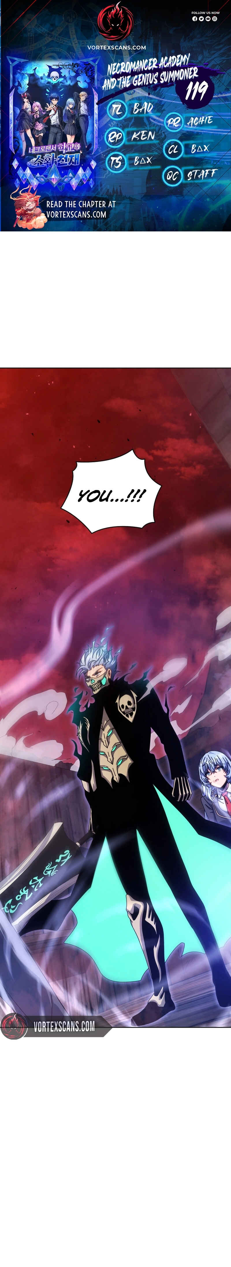 Necromancer Academy and the Genius Summoner Chapter 119 - Page 1