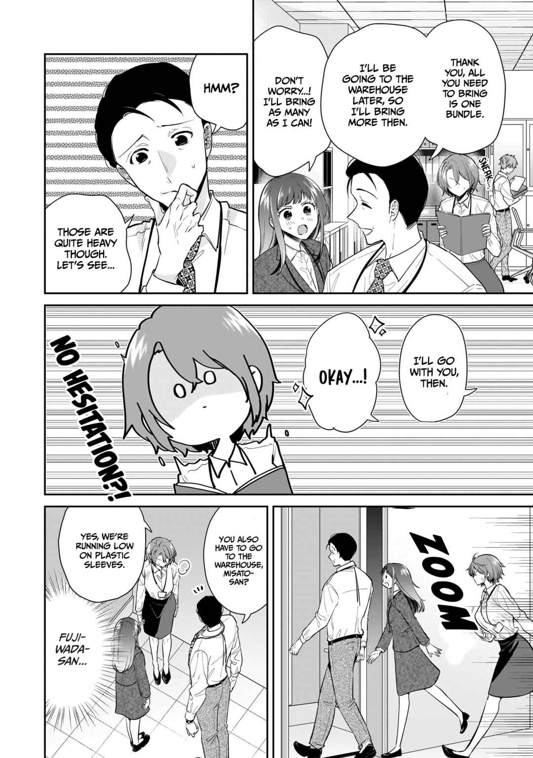 Misato-san wa Amasugi Joushi ni Chotto Kibishii Chapter 10 - Page 12