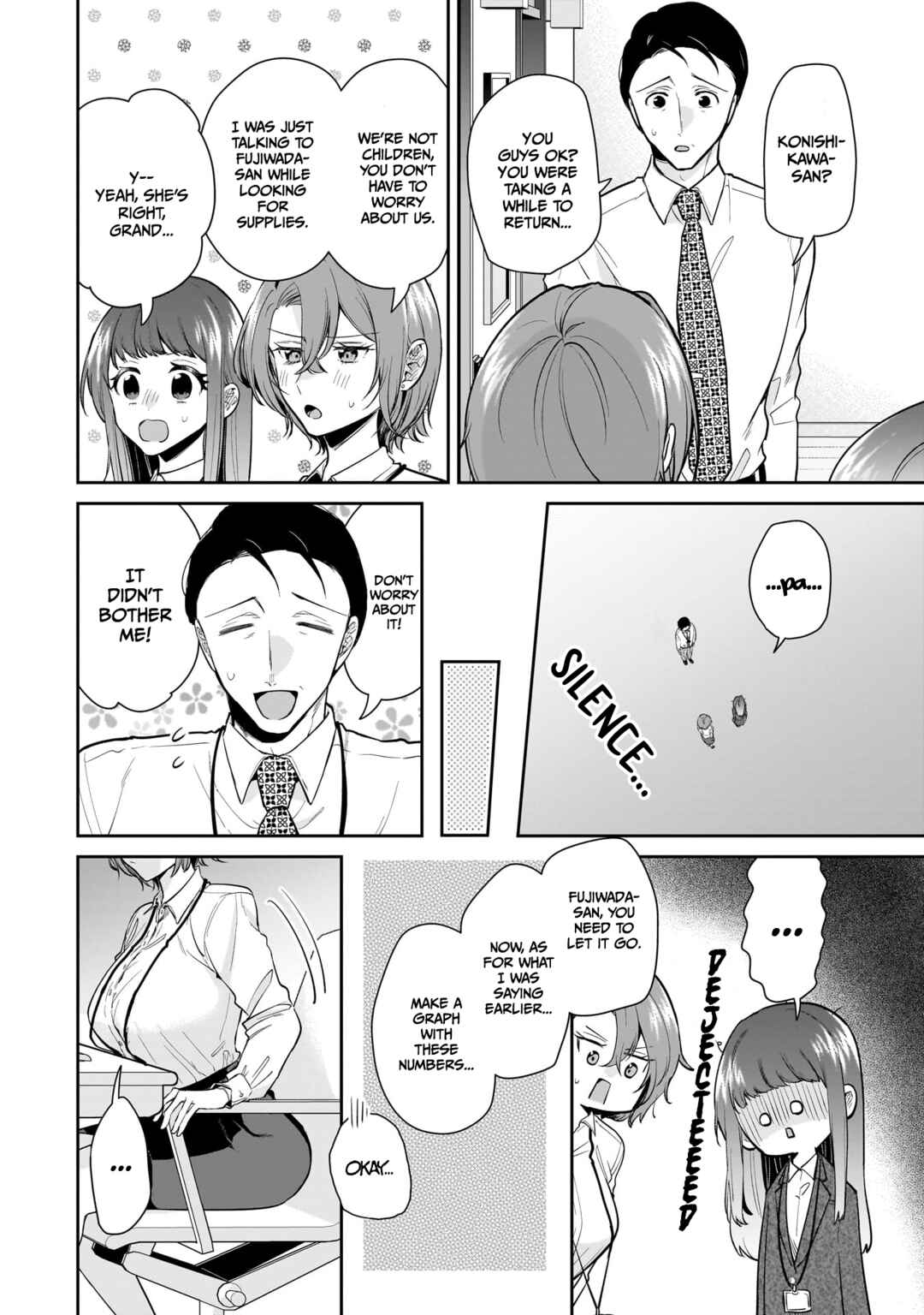 Misato-san wa Amasugi Joushi ni Chotto Kibishii Chapter 10 - Page 18