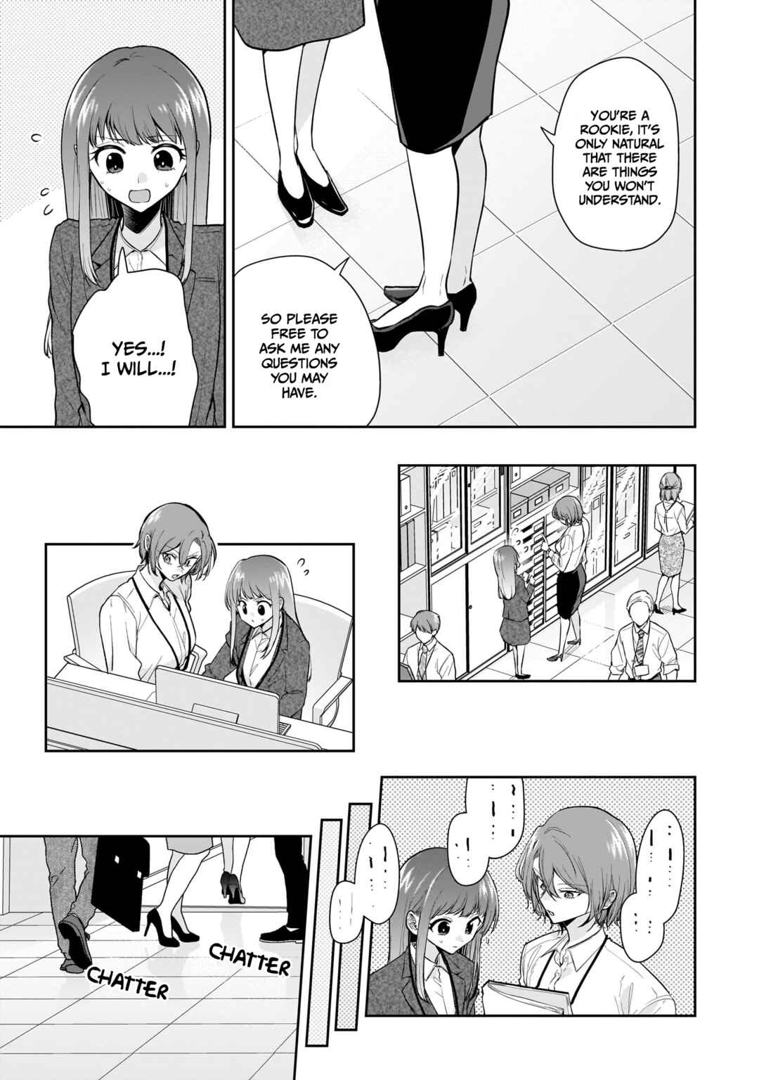 Misato-san wa Amasugi Joushi ni Chotto Kibishii Chapter 10 - Page 5
