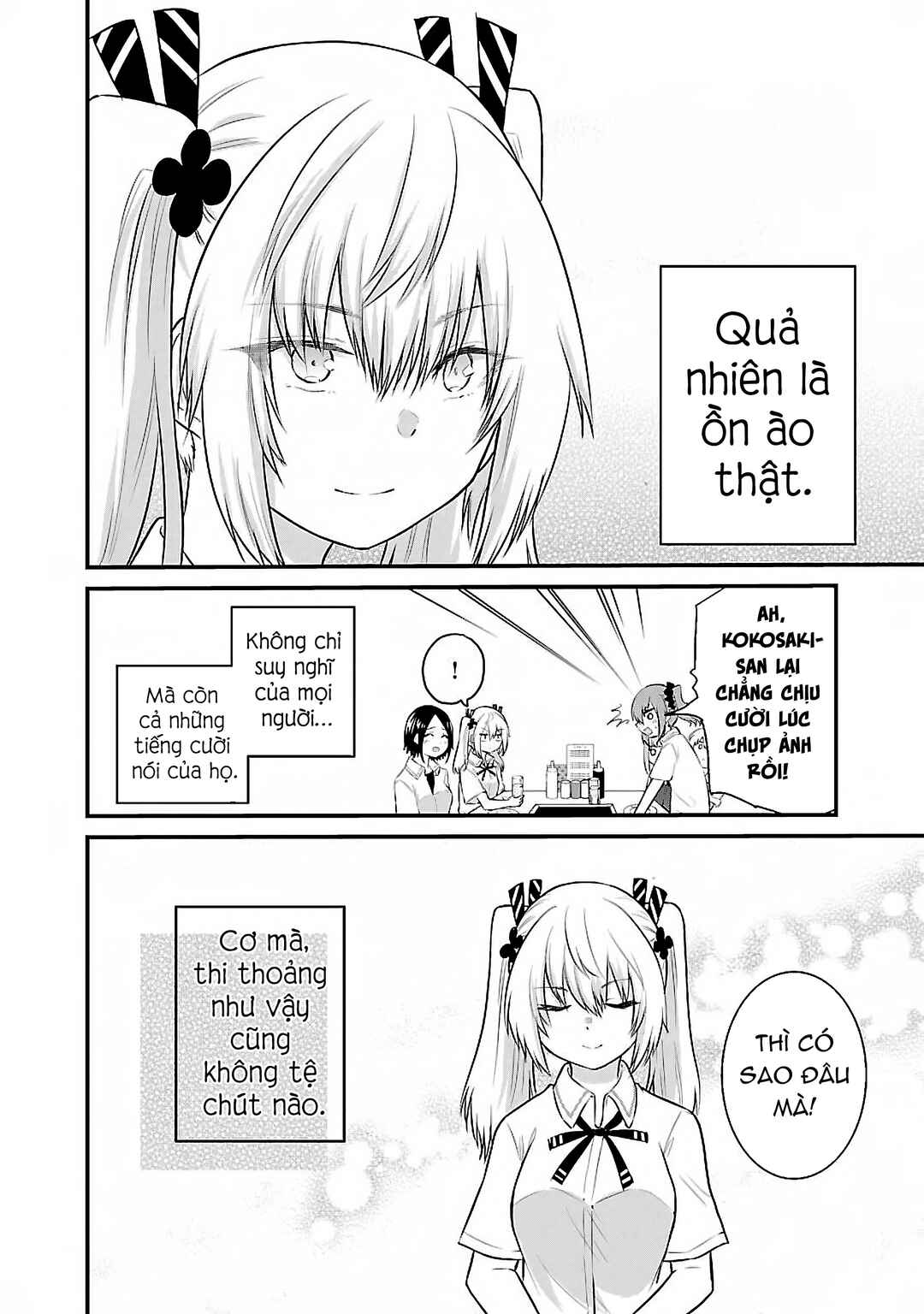 Koe ga dasenai Shoujo wa "Kanojo ga Yasashisugiru" to Omotte iru Chapter 40.4 - Page 9