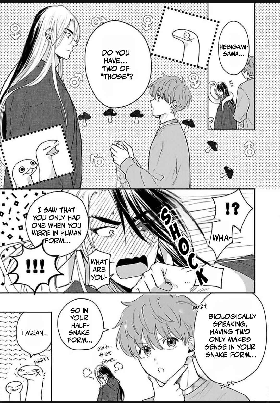 Hebigamisama wa Yome ni Betabore nan Da kedo, Chapter 5 - Page 3