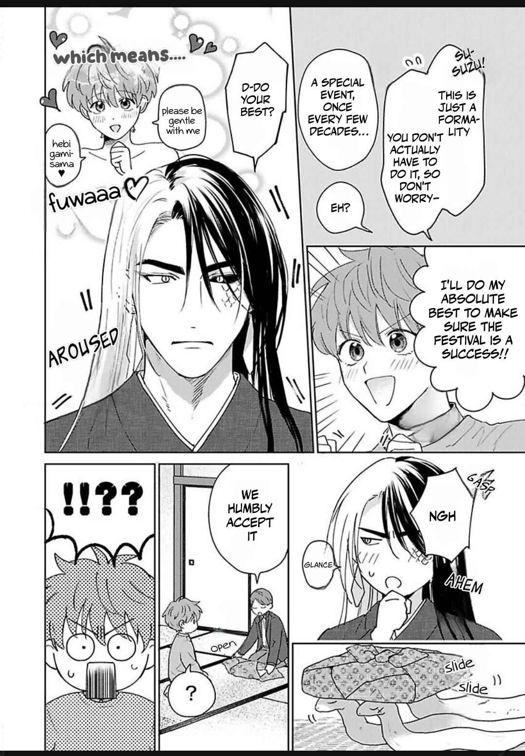 Hebigamisama wa Yome ni Betabore nan Da kedo, Chapter 5 - Page 6