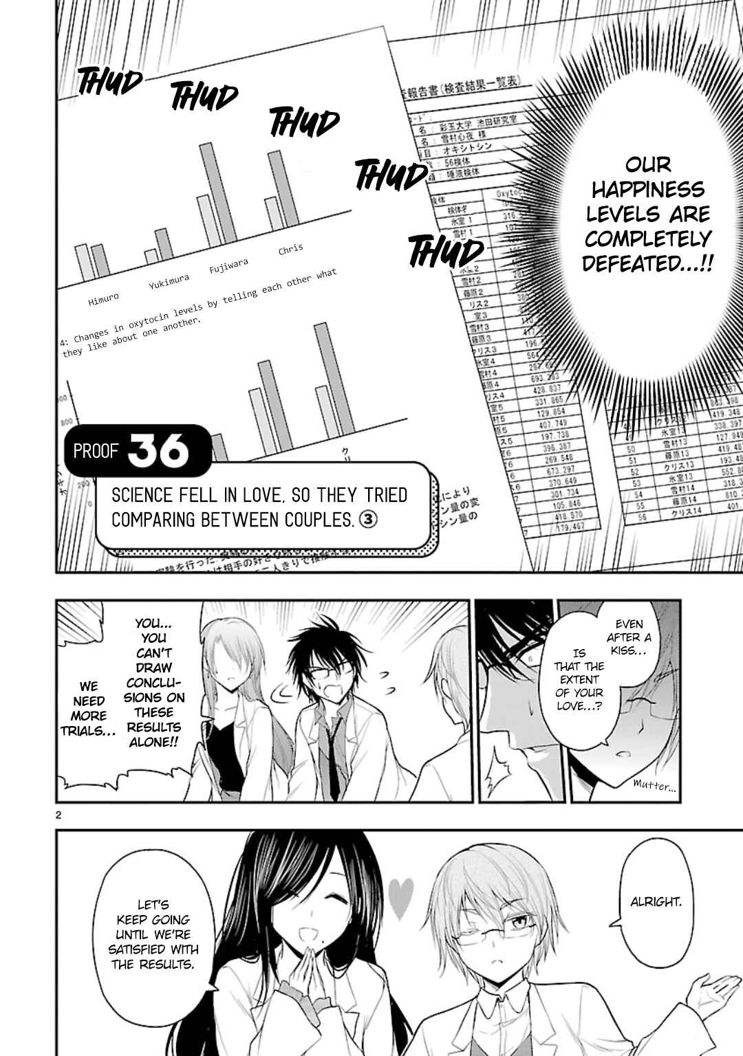 Rikei ga Koi ni Ochita no de Shoumei shitemita Chapter 36 - Page 2