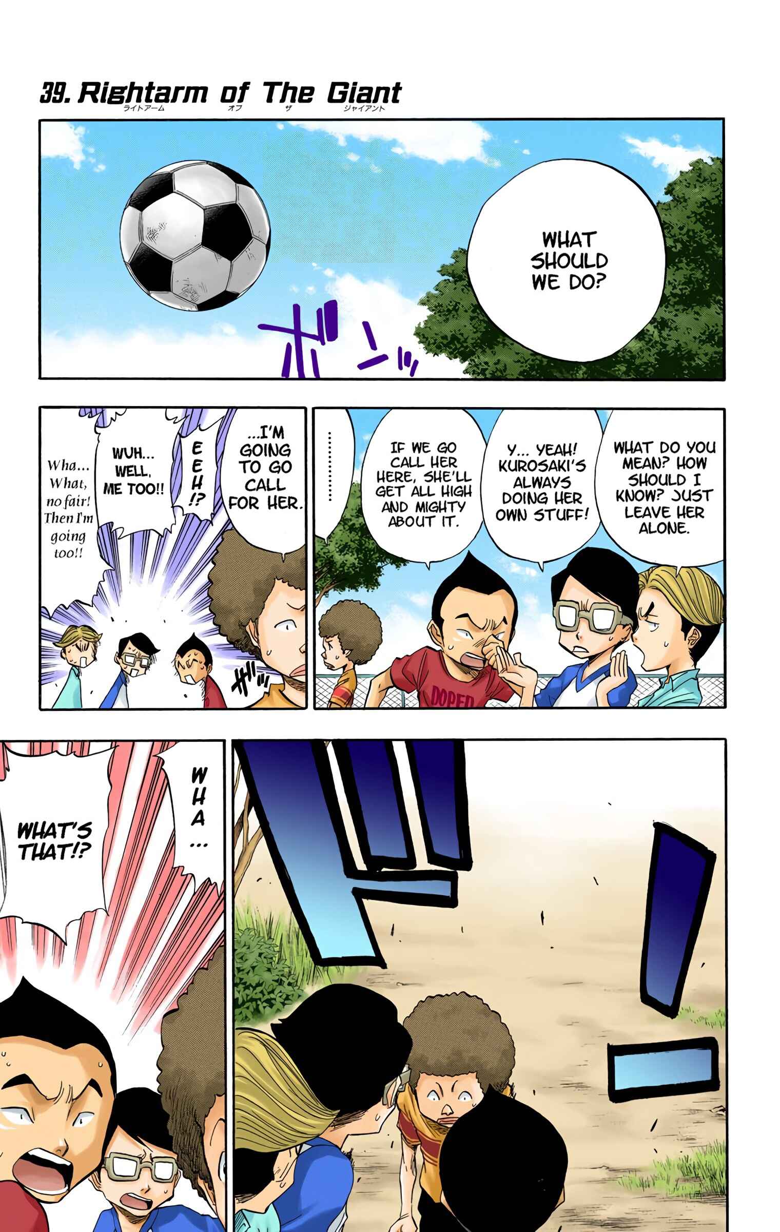 Bleach (Official Colored) Chapter 39 - Page 1
